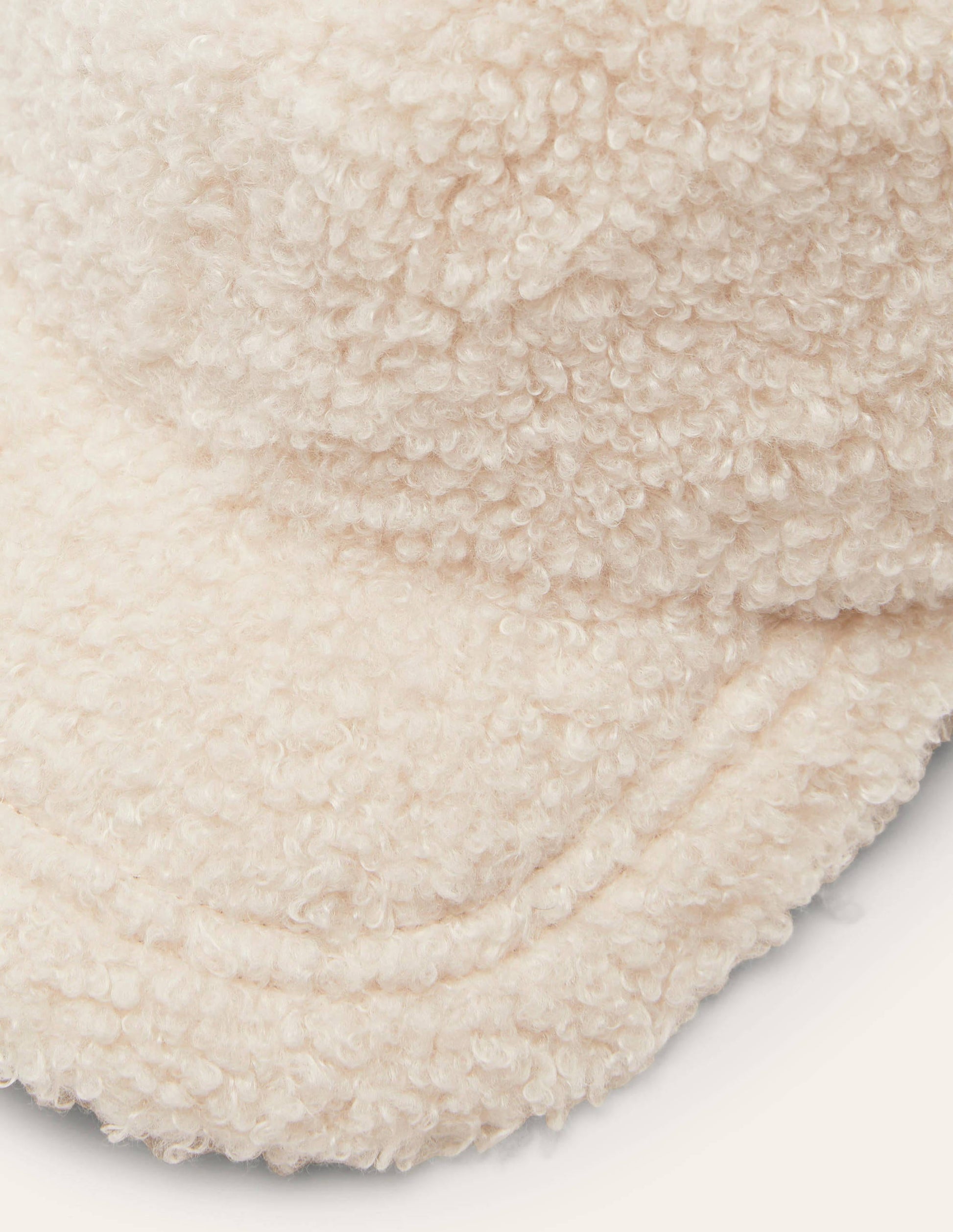 Borg Baseball Cap-Natural-2