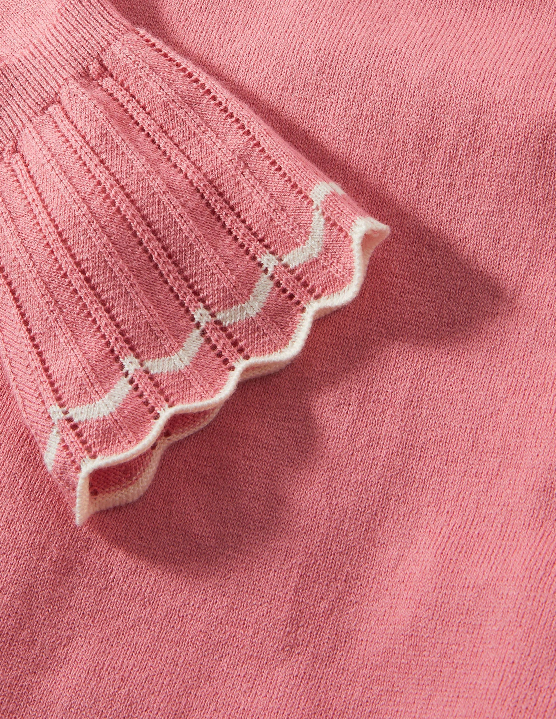 Aimee Pointelle Jumper-Formica Pink-5