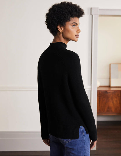 Anna Cashmere Jumper-Black-3