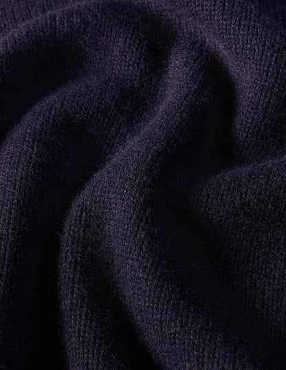Anna Cashmere Jumper-Navy-6