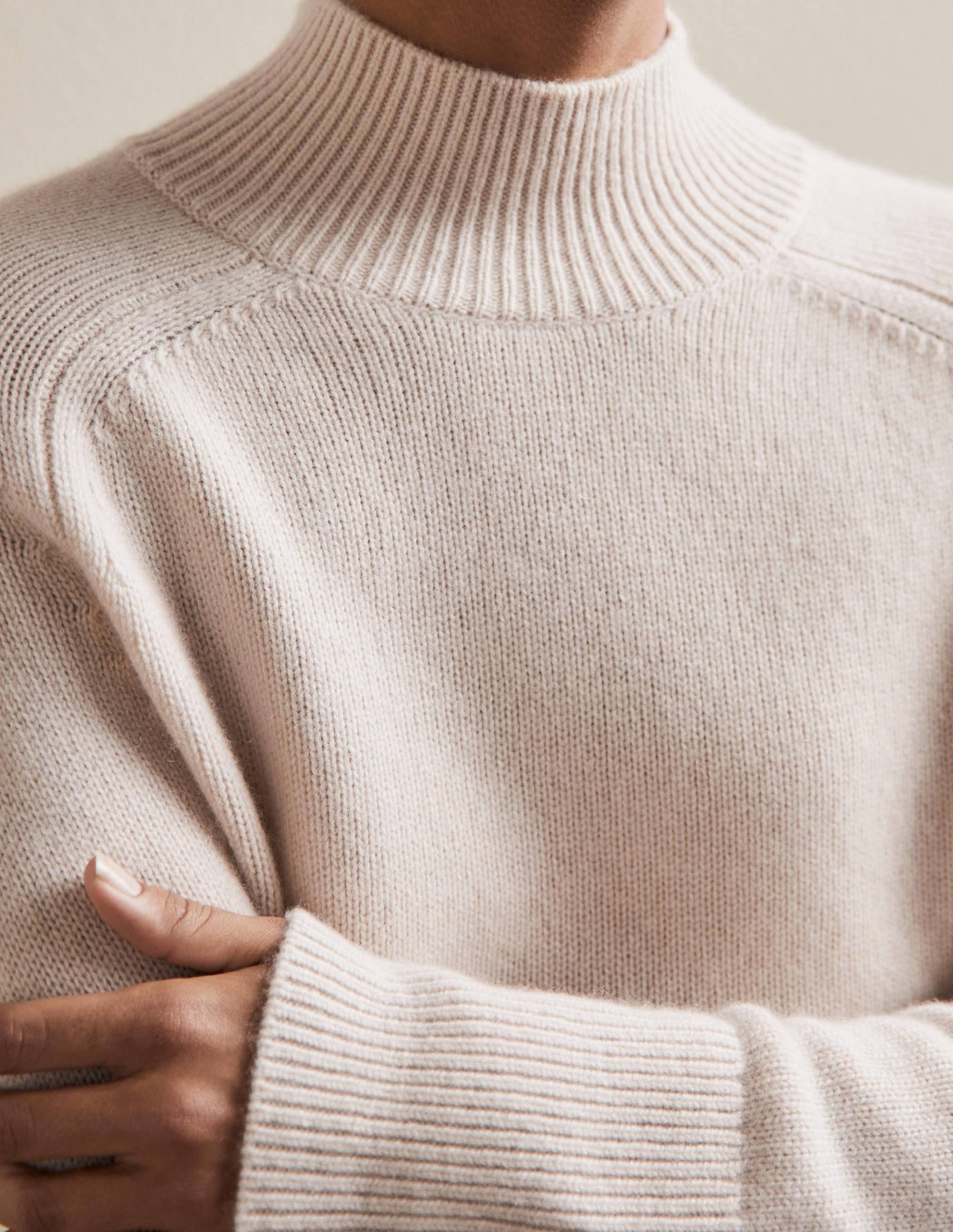 Anna Cashmere Jumper-Warm Ivory-2
