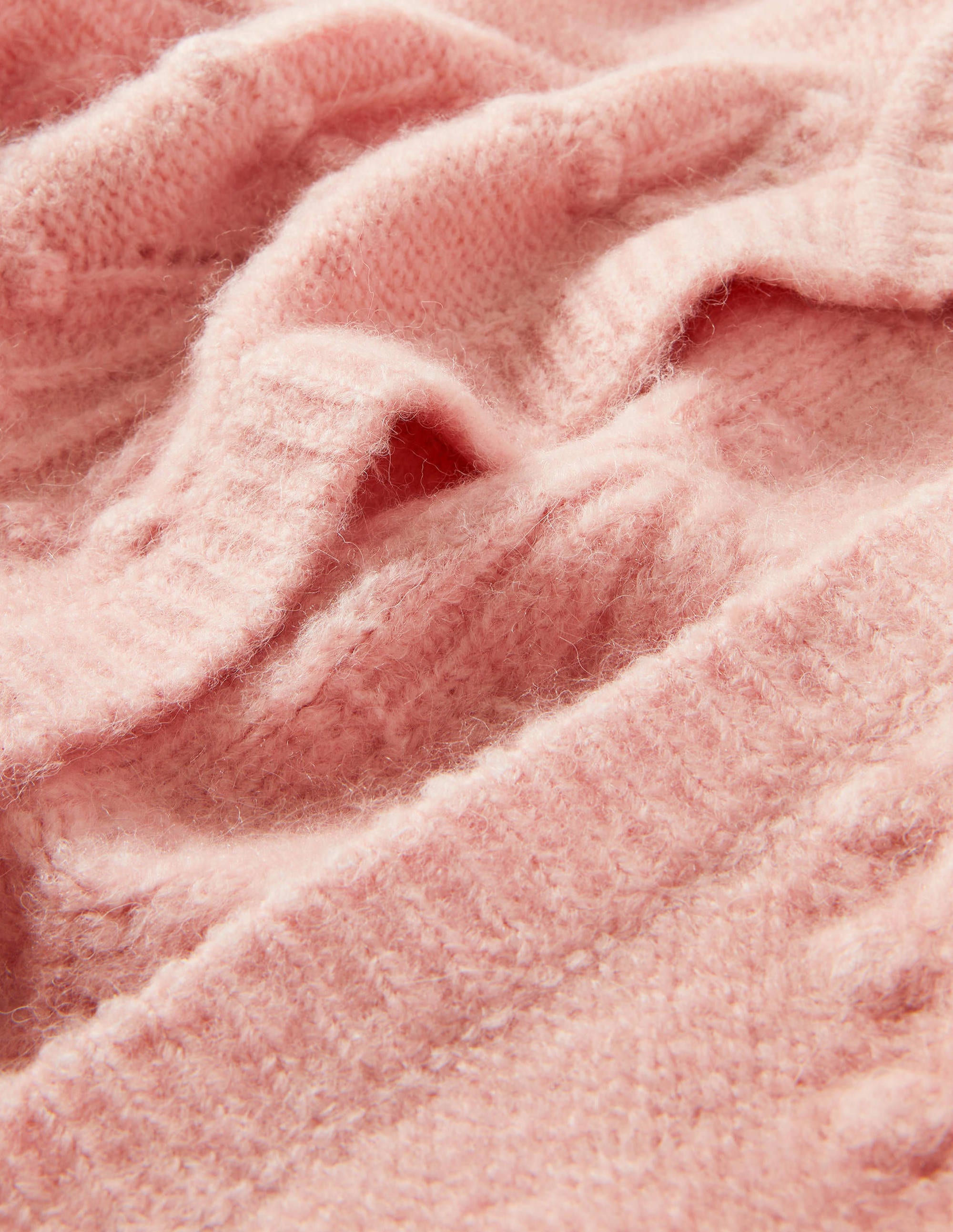 Relaxed Cable Cardigan-Milkshake - Image 5