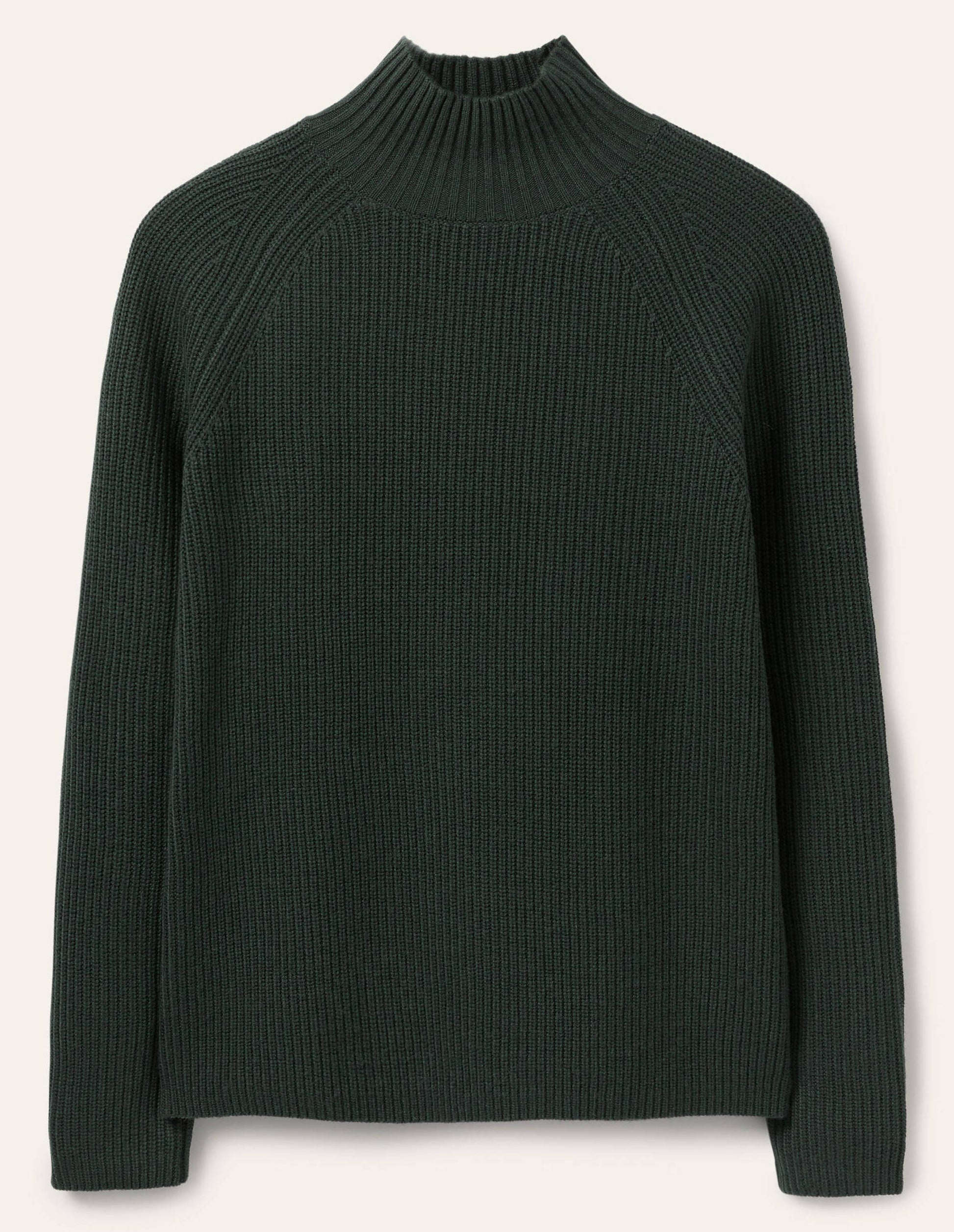Mia Ribbed High Neck Jumper-Midnight Garden-7