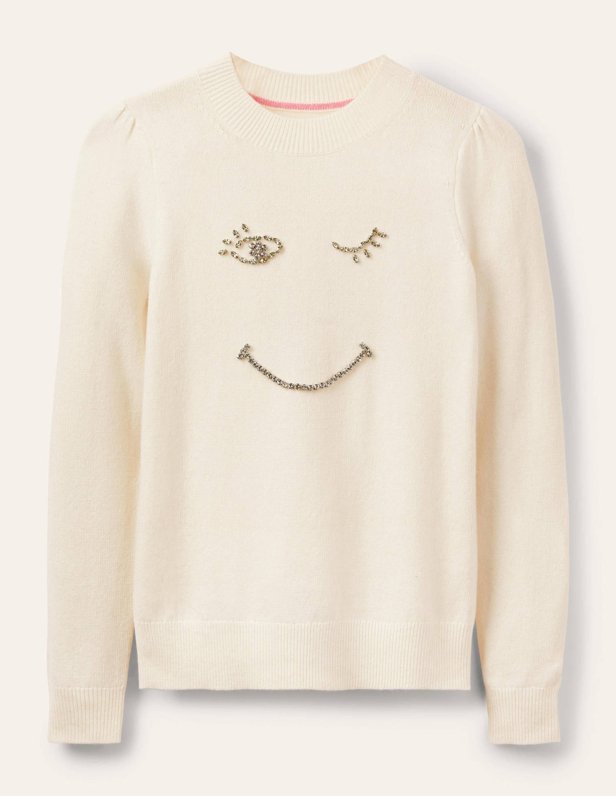 Felicity Embellished Jumper-Ivory - Image 6