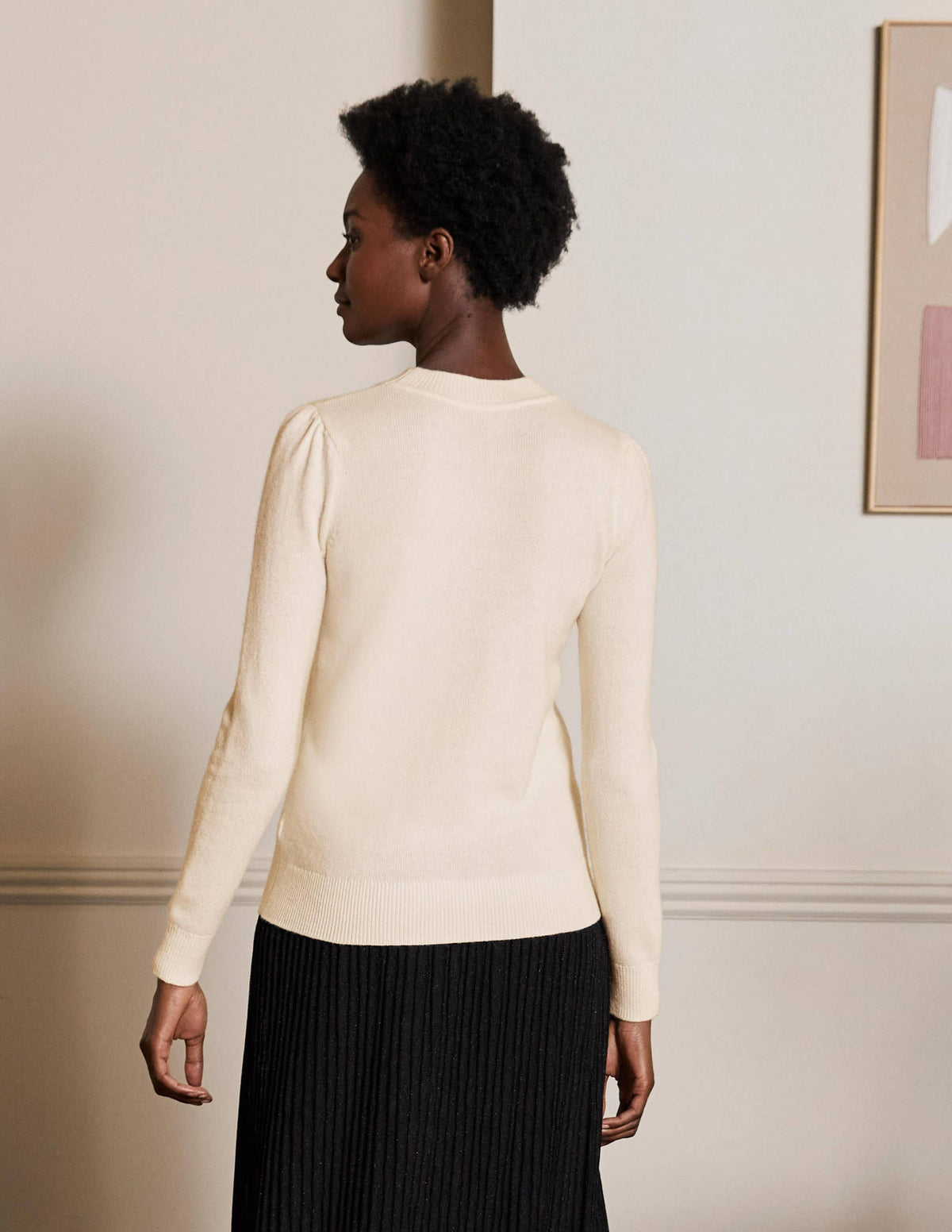 Felicity Embellished Jumper-Ivory - Image 3