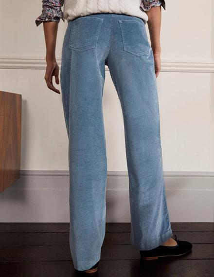 Alexia Cord Trousers-Airforce