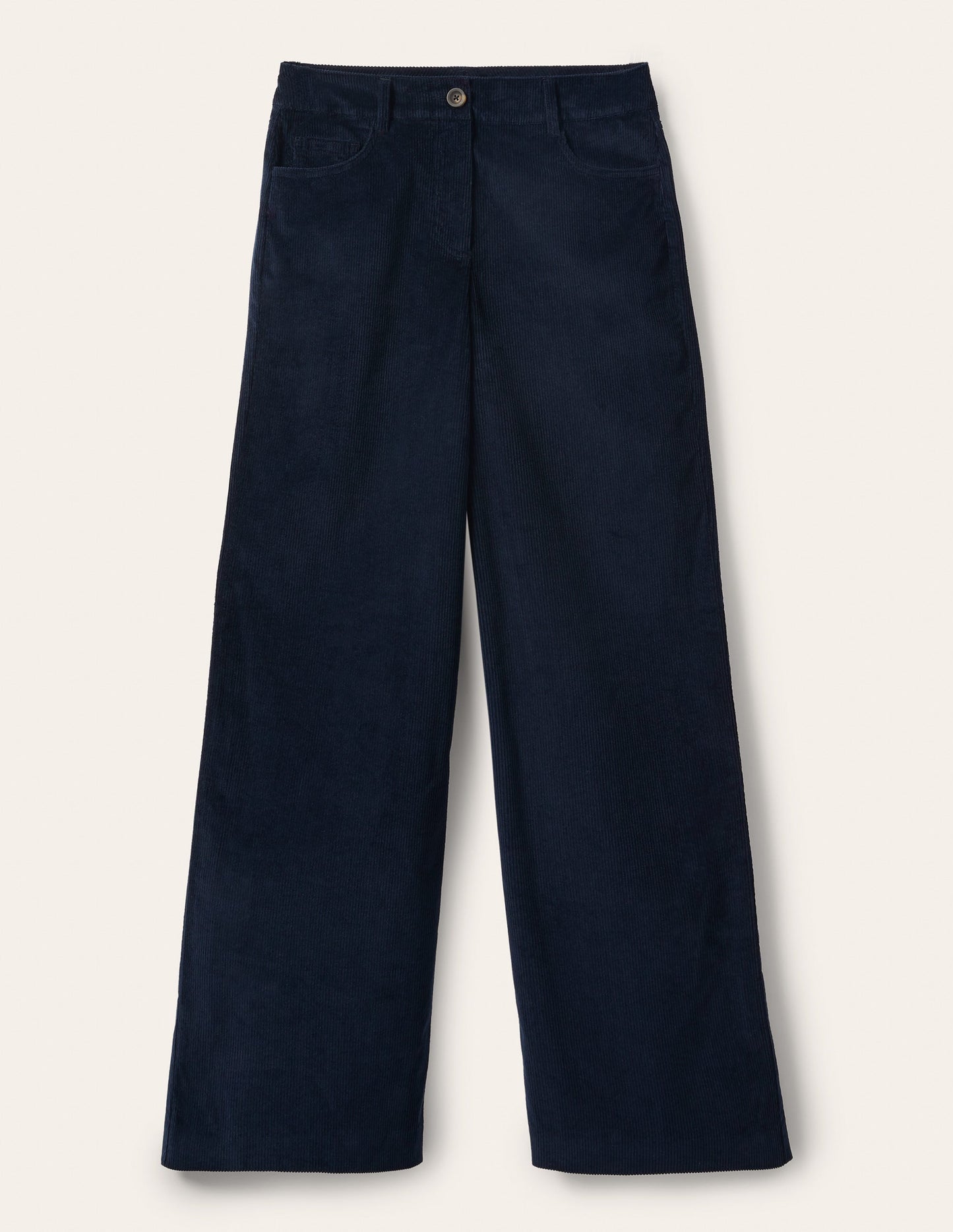 Alexia Cord Trousers-Navy