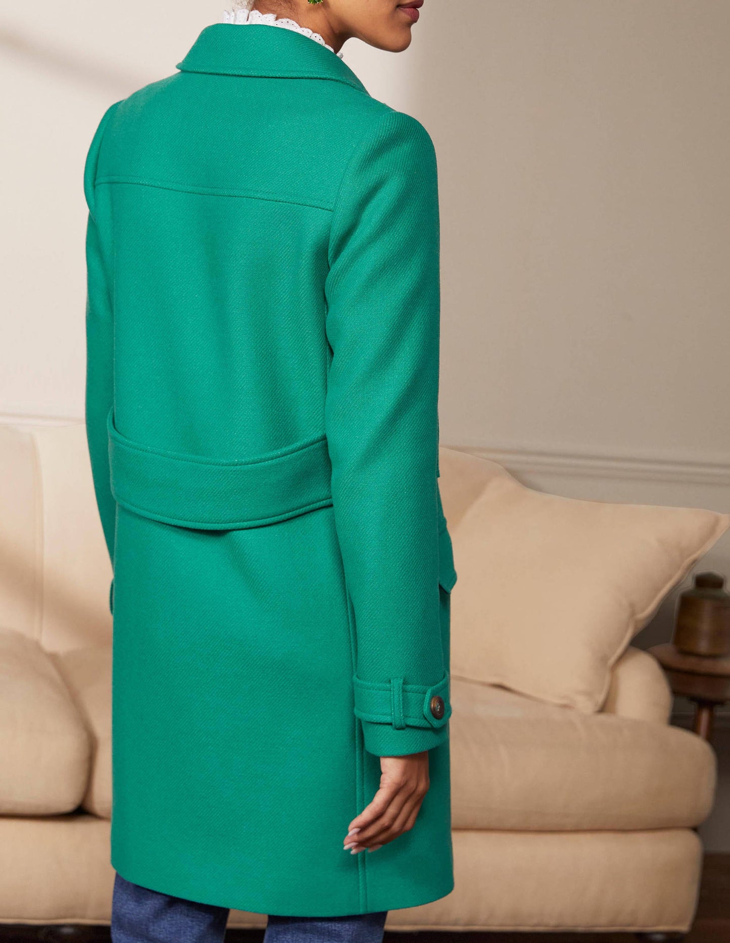 Durham Wool Blend Coat-Wild Meadow