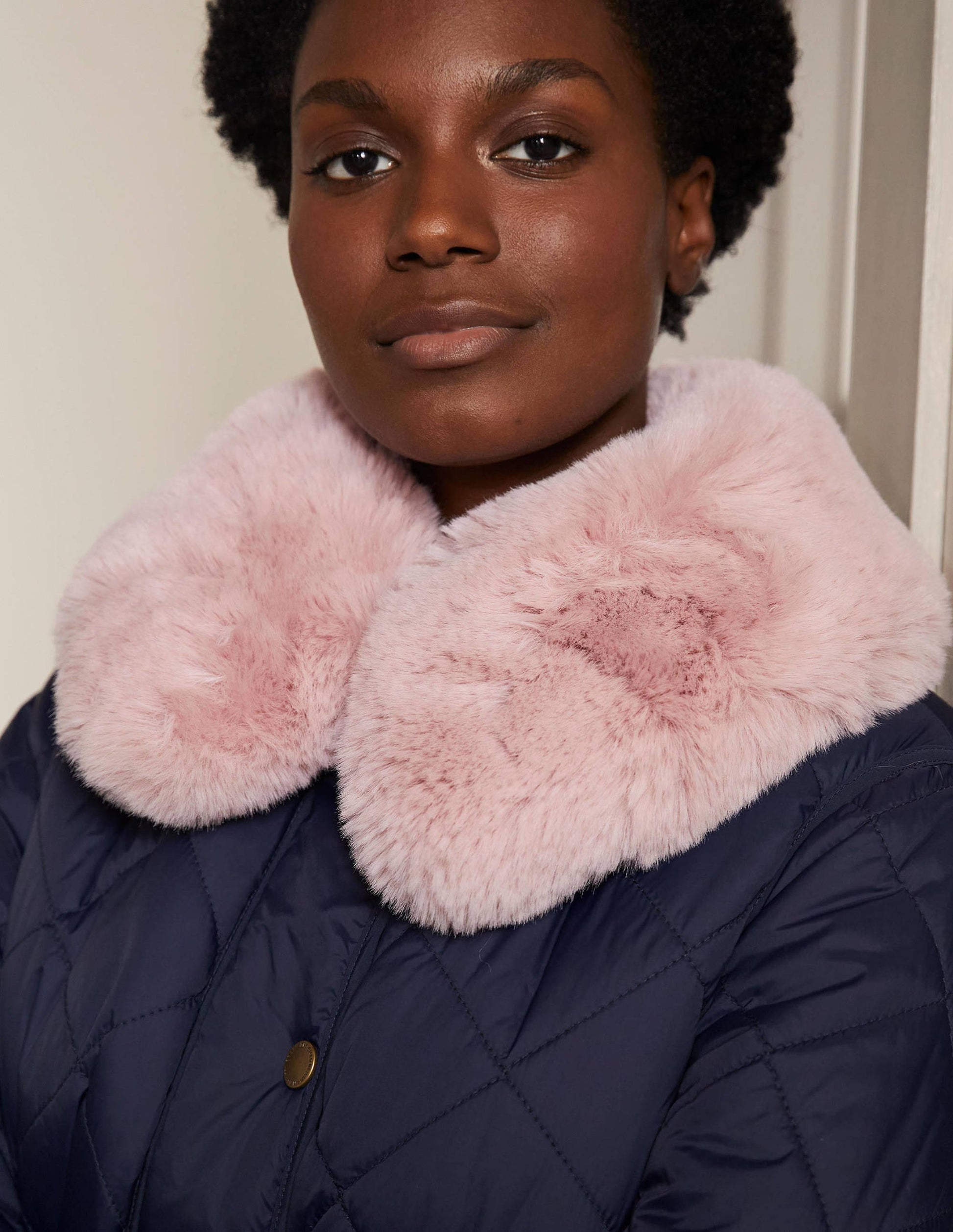 Hollie Quilted Jacket-Navy-1