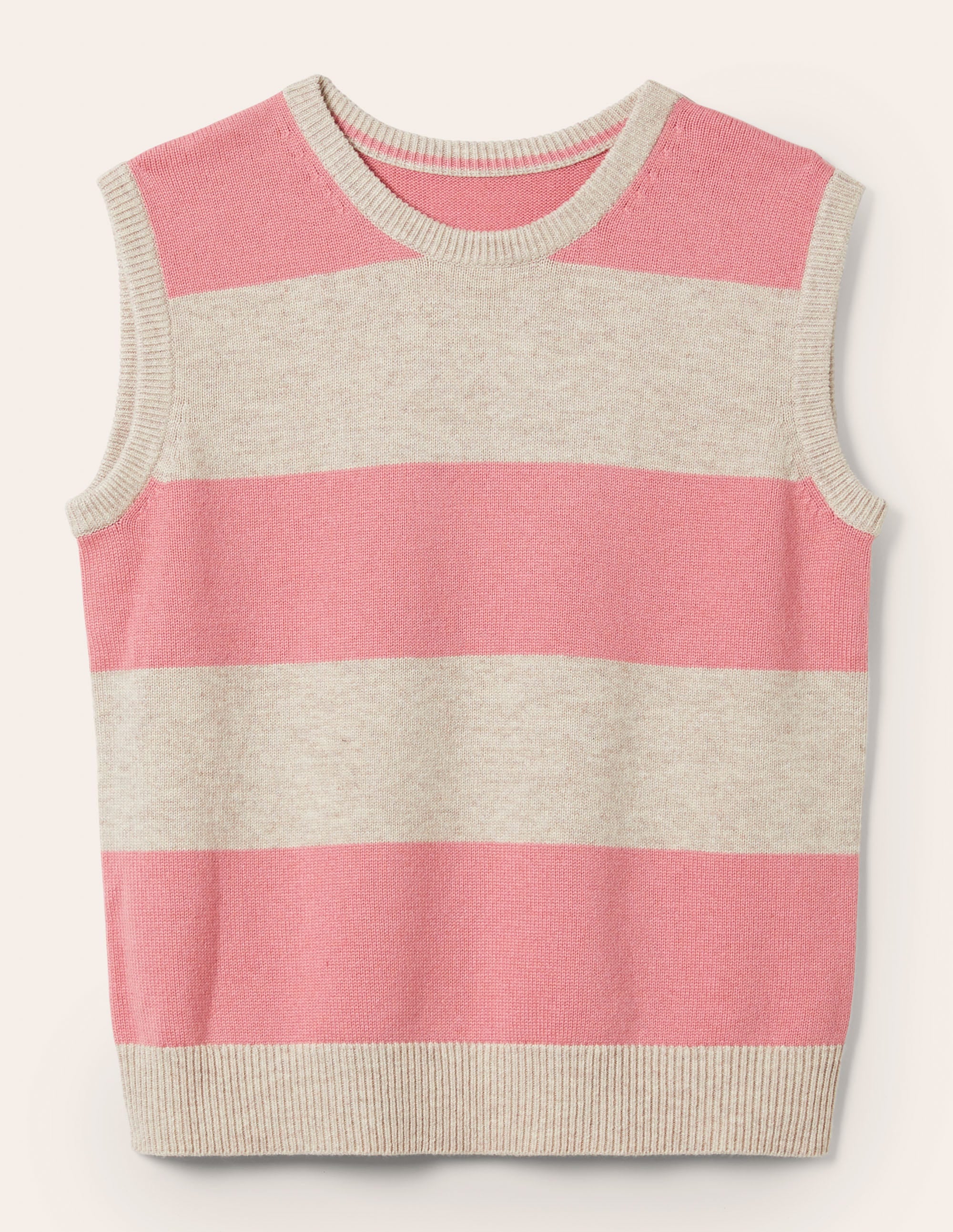 Fiona Tank-Chinchilla/Formica Pink Stripe - Image 5