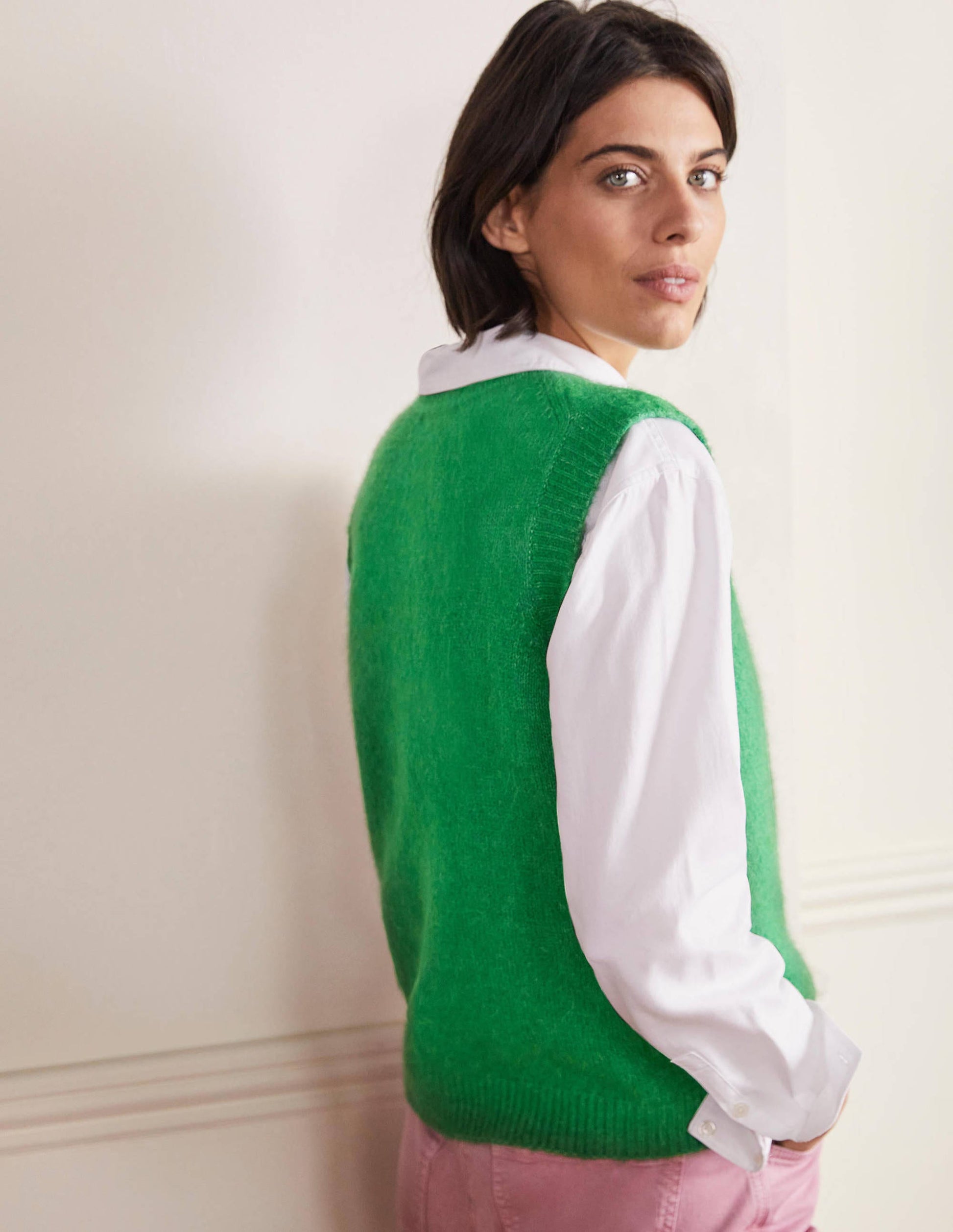 Fluffy Tank Top-Irish Green-3
