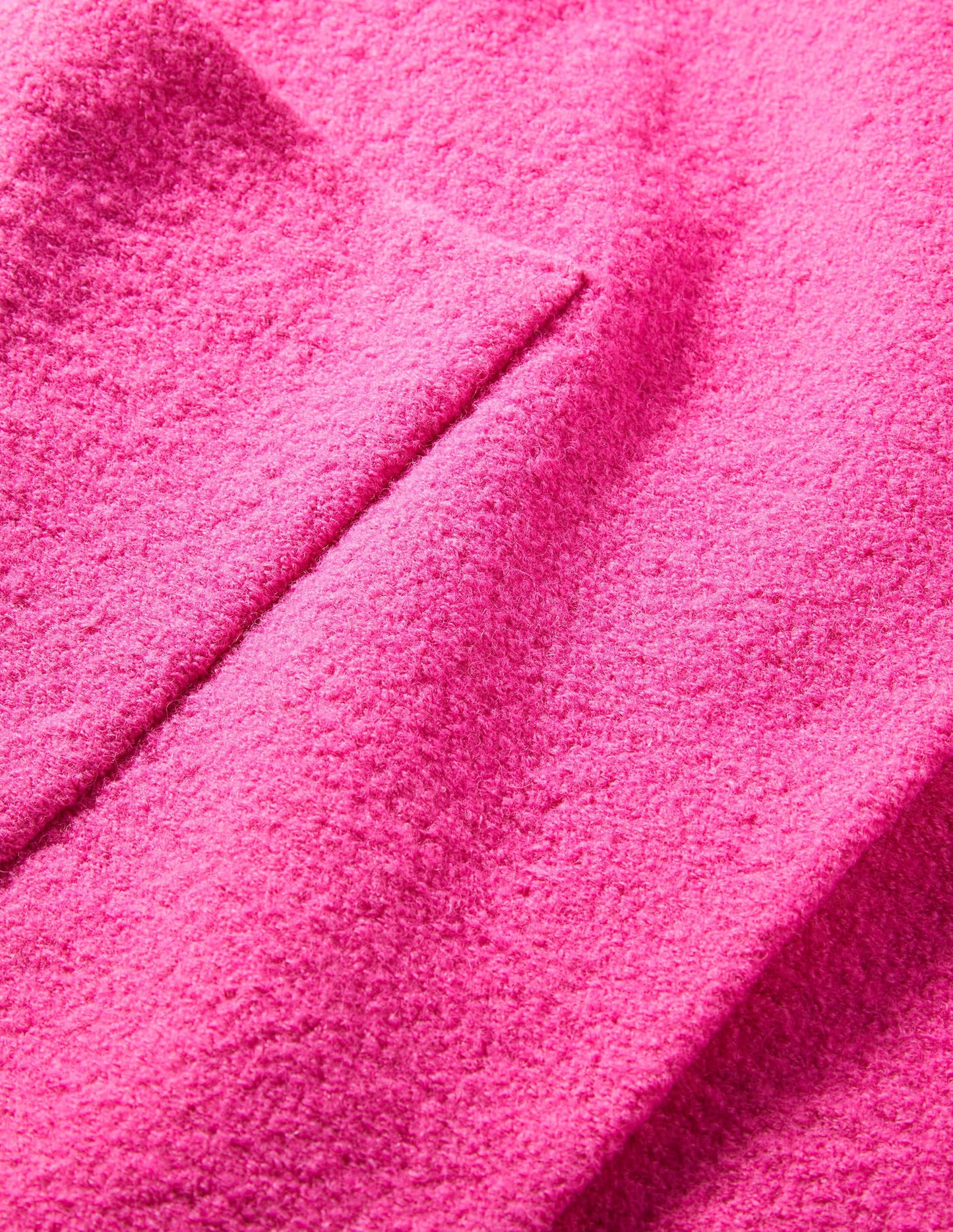 Chiltern Wool Blend Coat-Pop Pansy