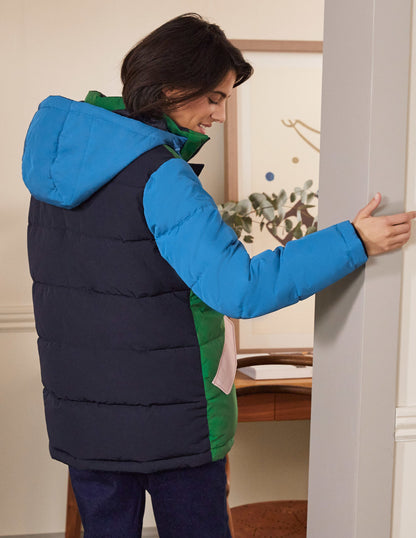 Brecon Puffer Coat-Irish Green/Atlantic Ocean-3