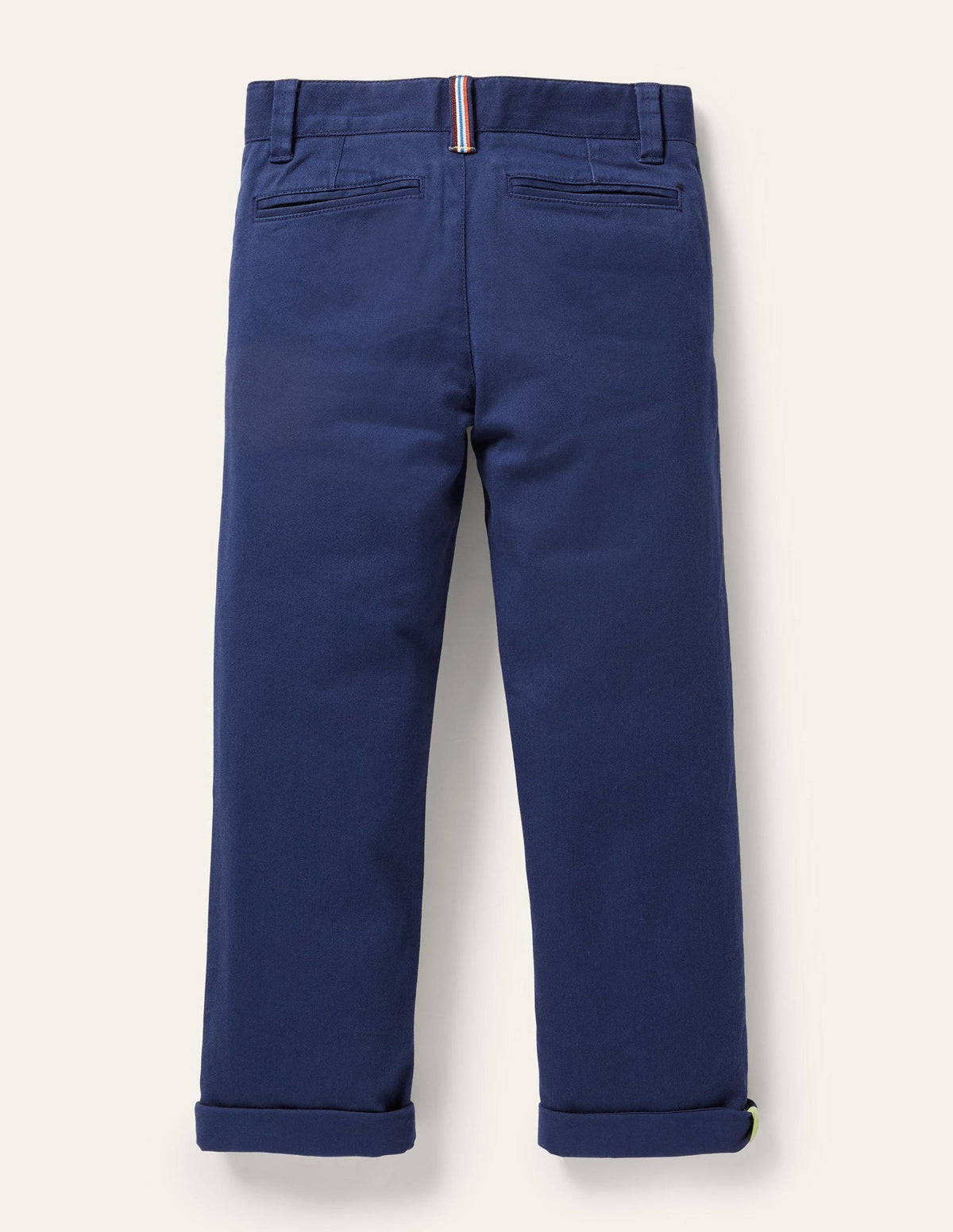 Chino Stretch Trousers-College Navy - Image 2