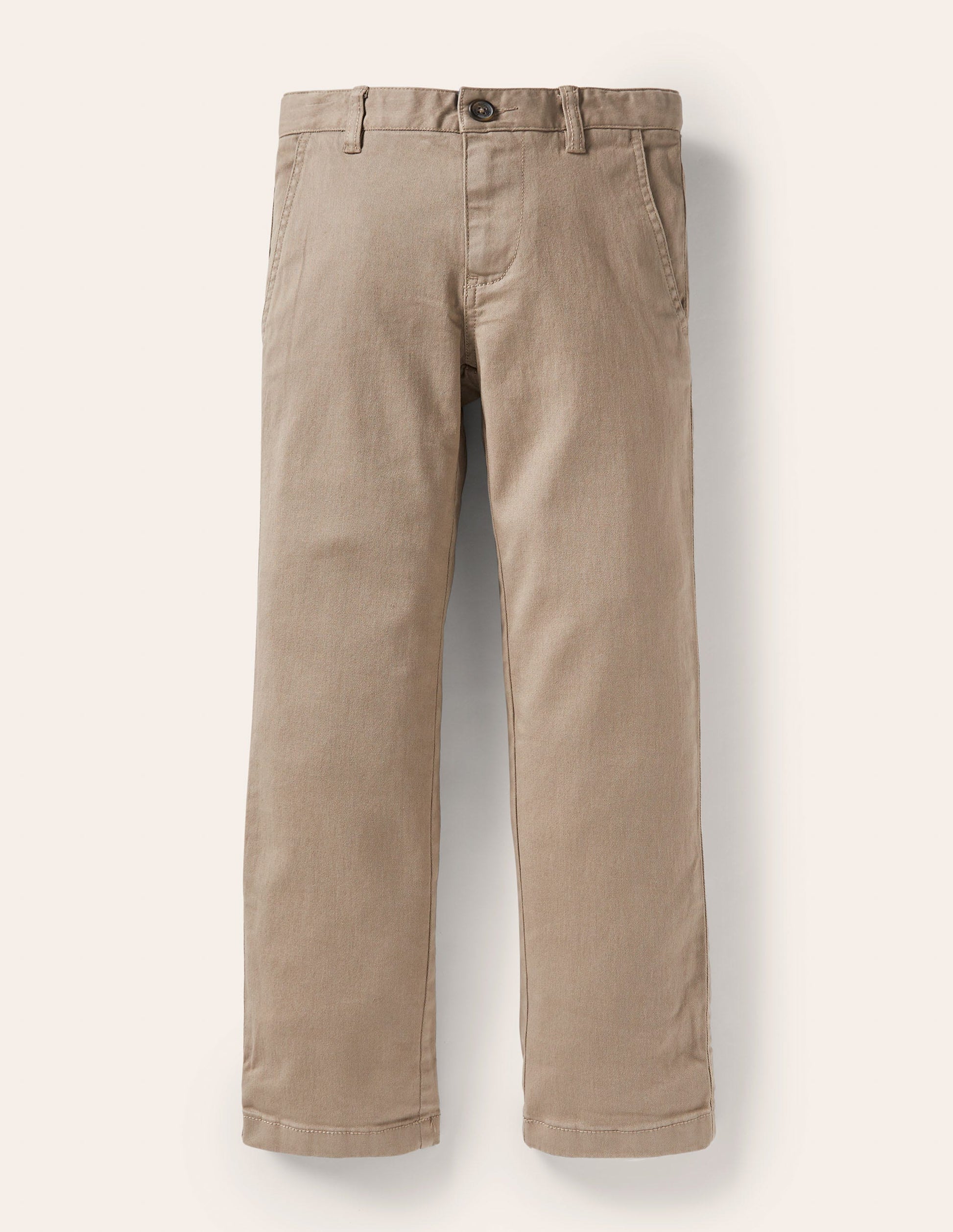 Chino Stretch Trousers-Nutty Brown-1