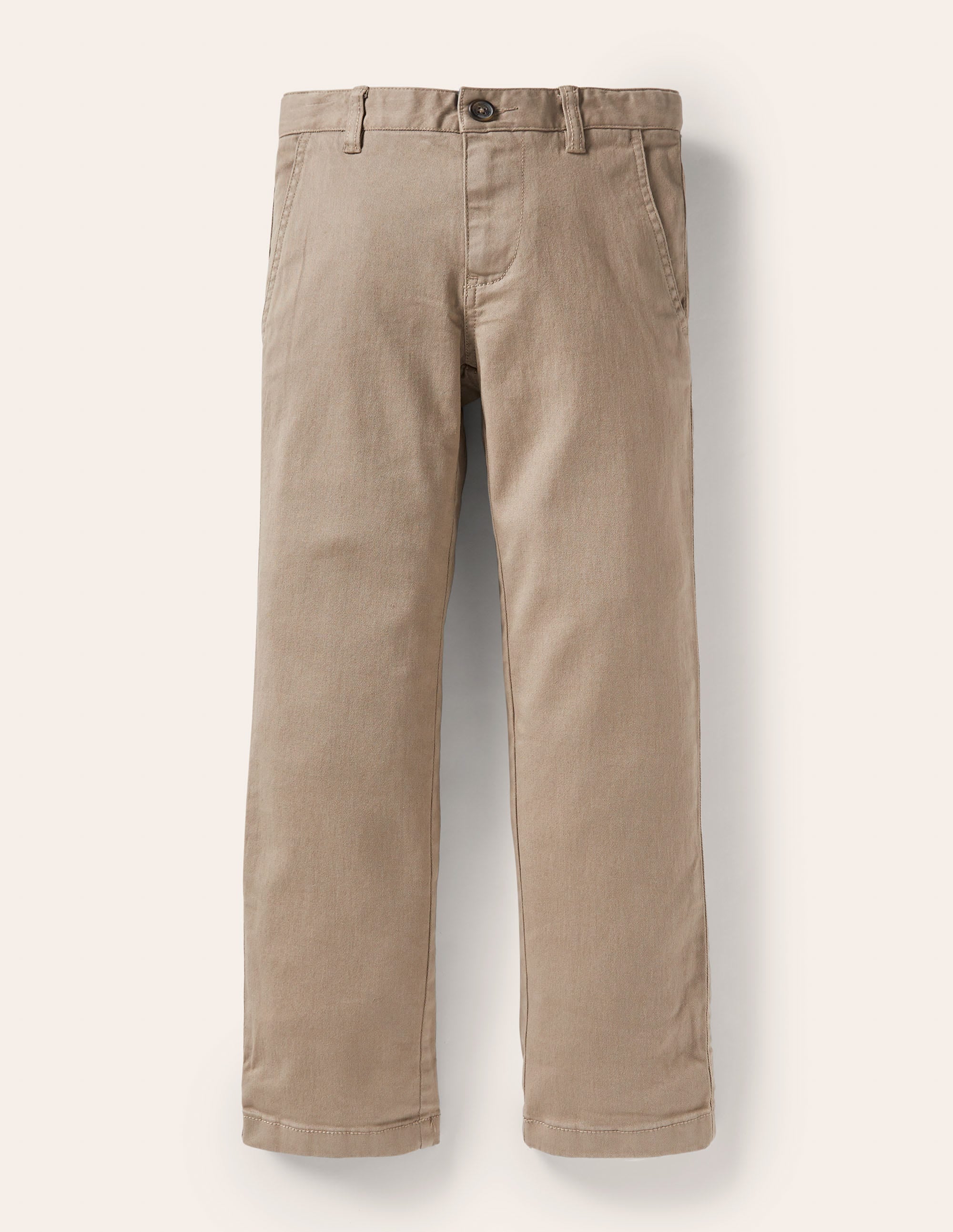 Chino Stretch Trousers-Nutty Brown - Image 1