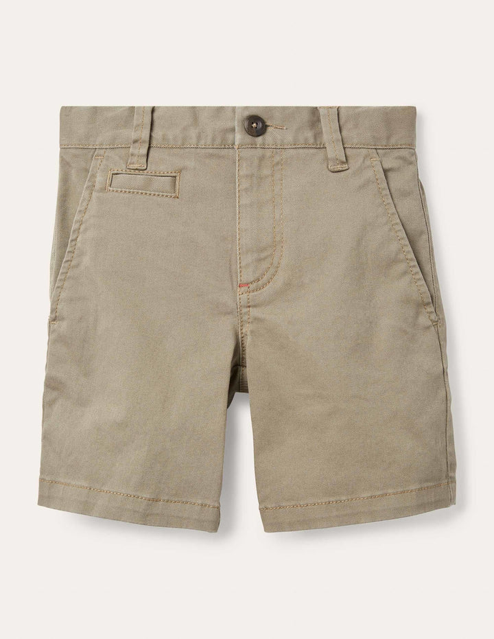 Chino Shorts-Nutty Brown