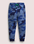 Warrior Knee Sweatpants-Blue Camo