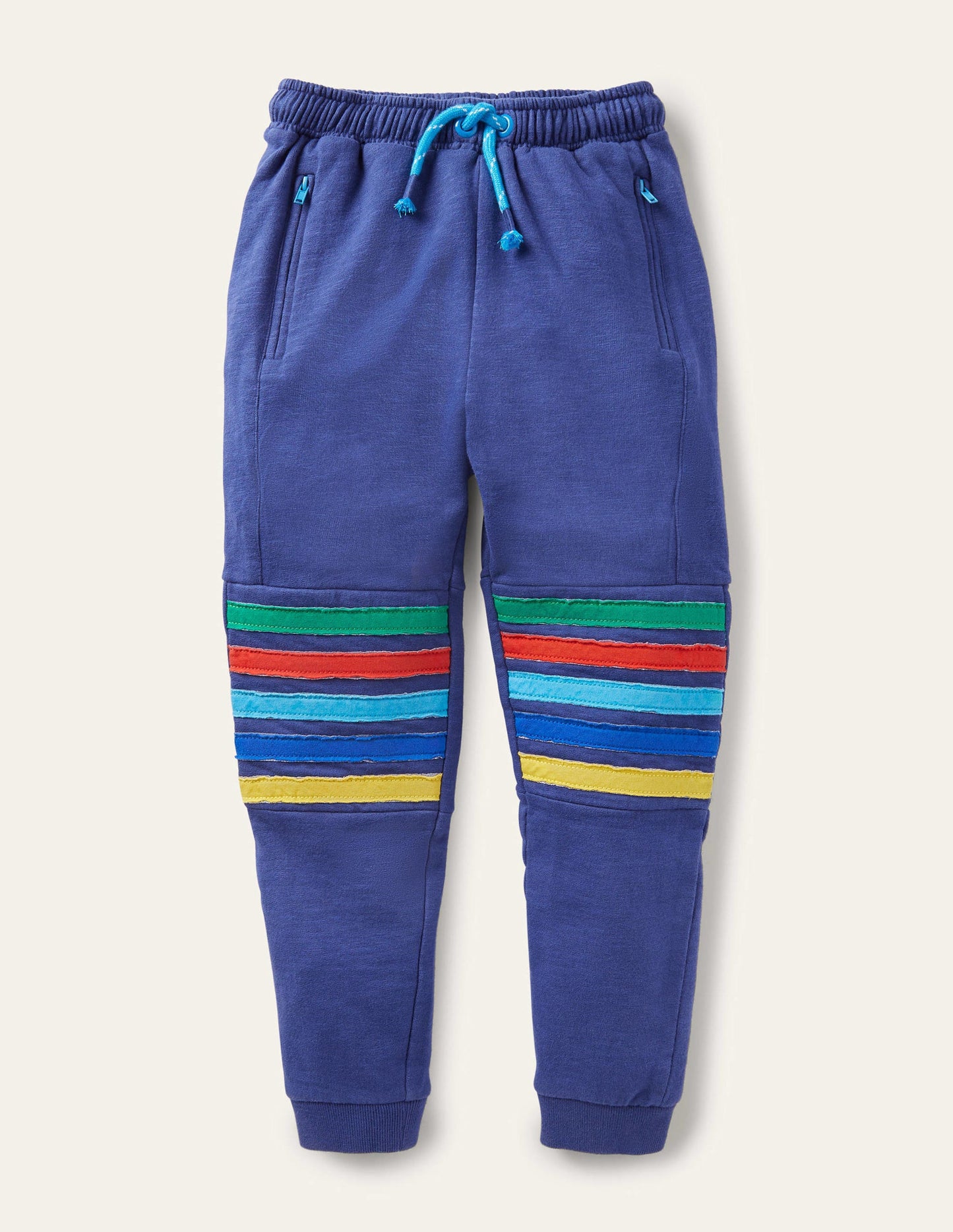 Warrior Knee Sweatpants-College Navy