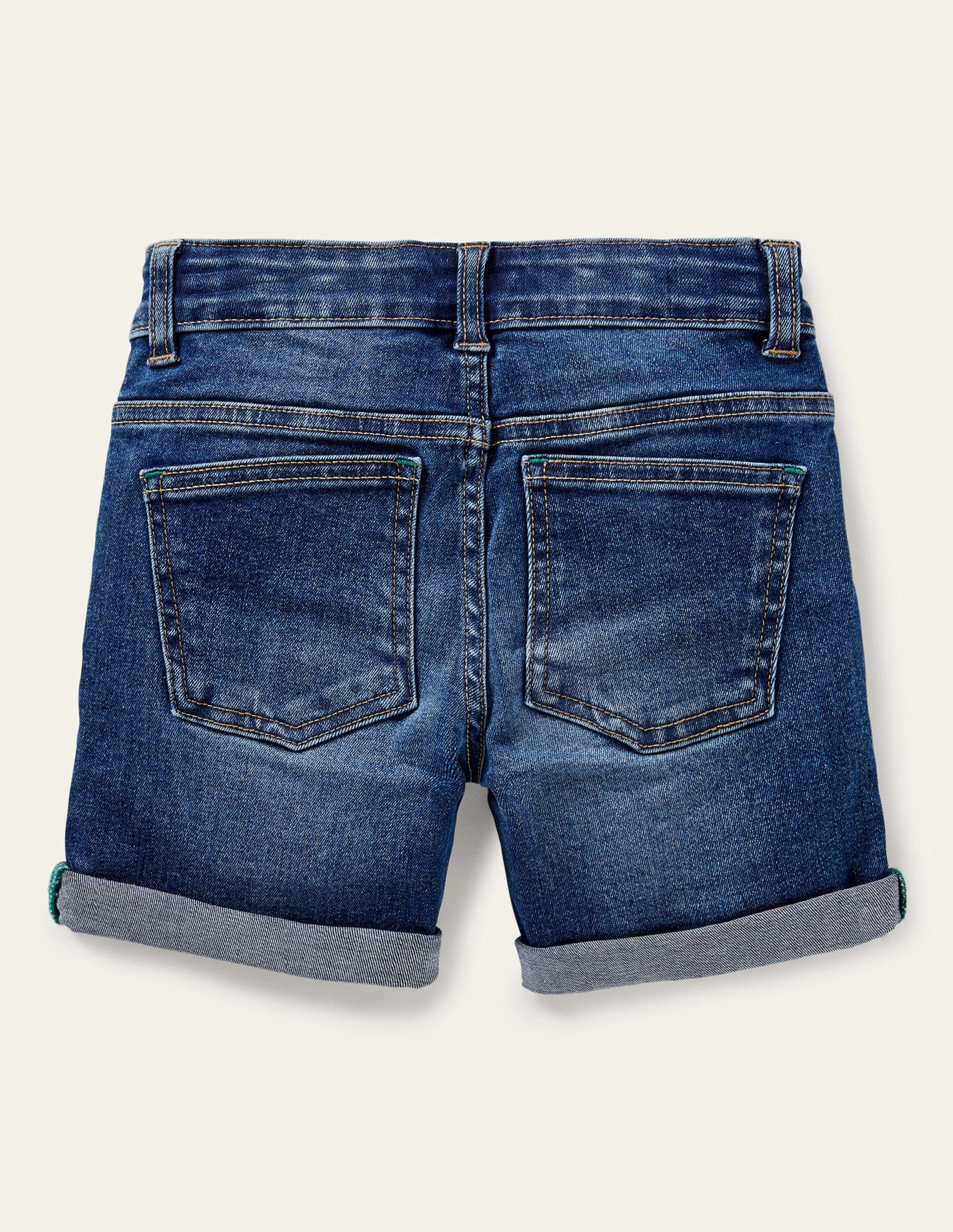 Adventure-flex Denim Shorts-Mid Vintage-5