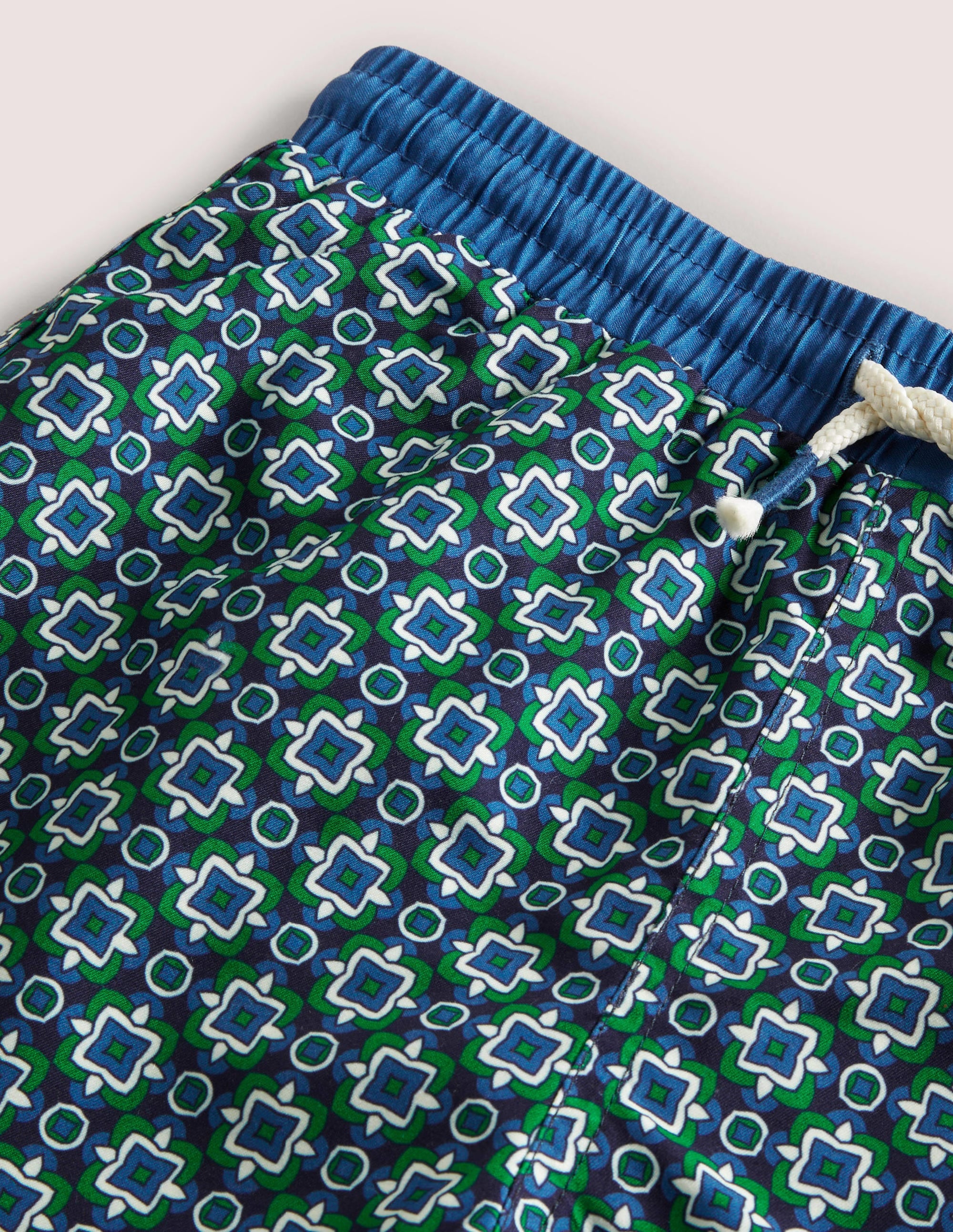 Swim Shorts-Highland Green Tile Geo - Image 3