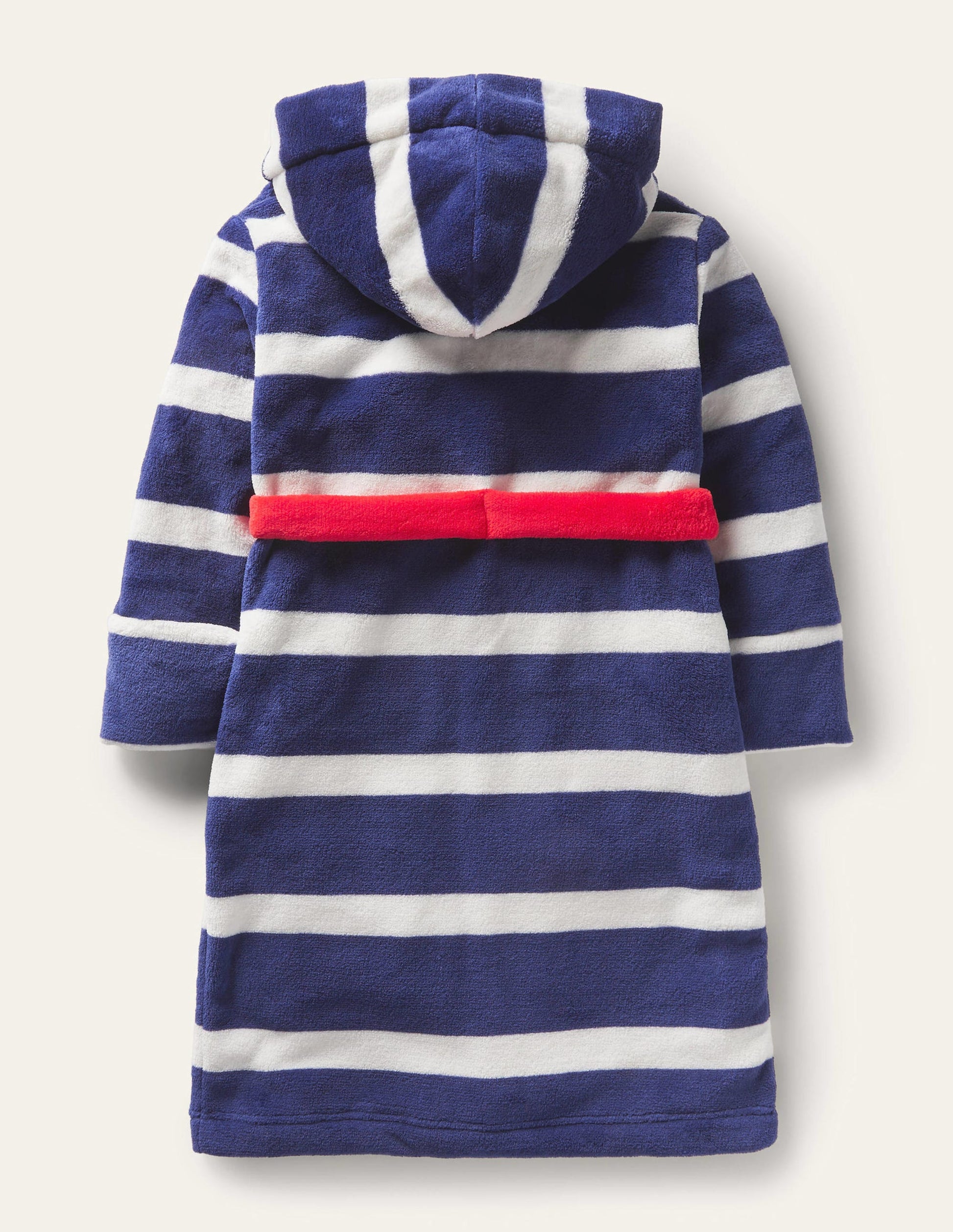 Cosy Dressing Gown-Starboard Blue/Ivory-2