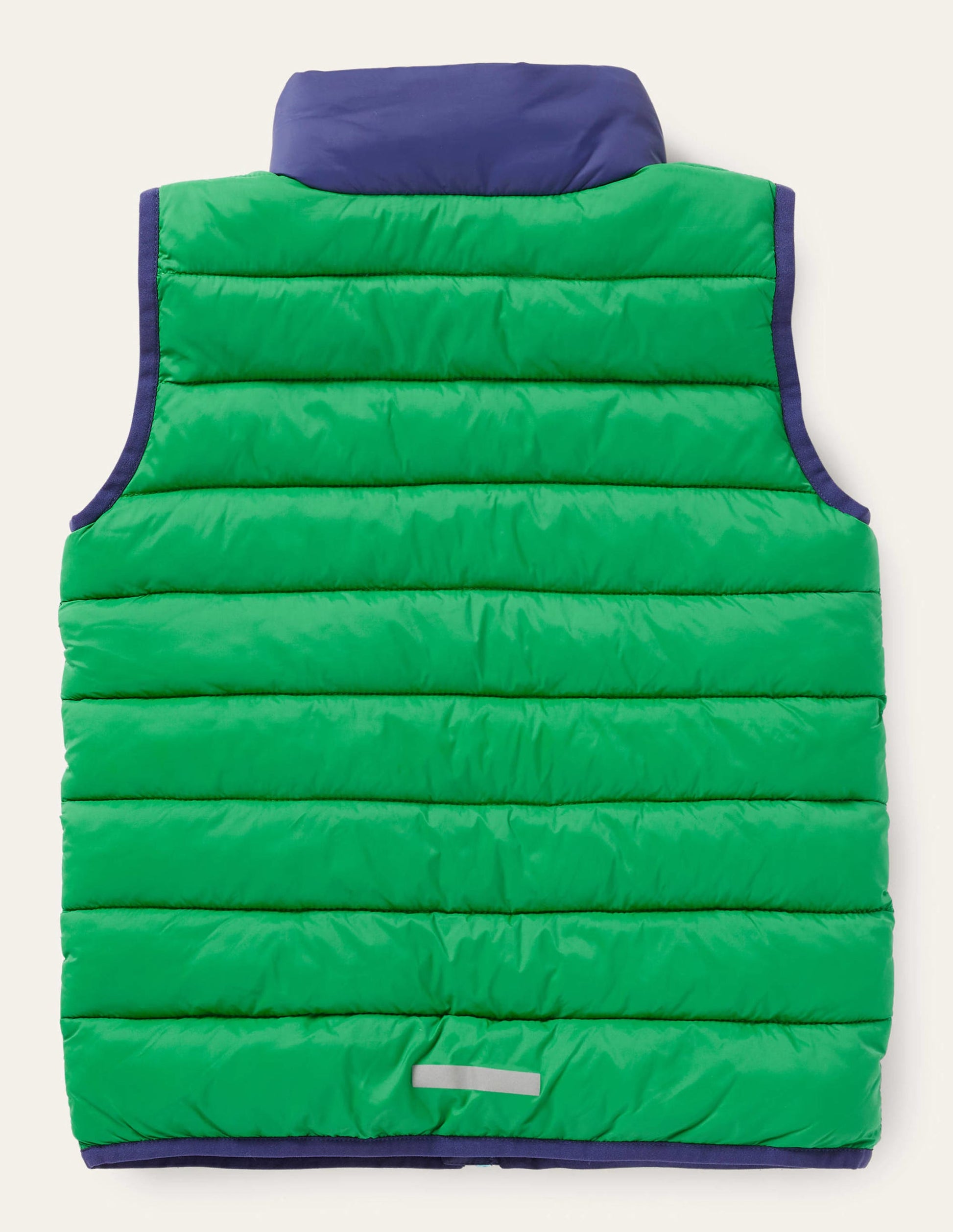 Packaway Gilet-Highland Green Multi Stripe-2