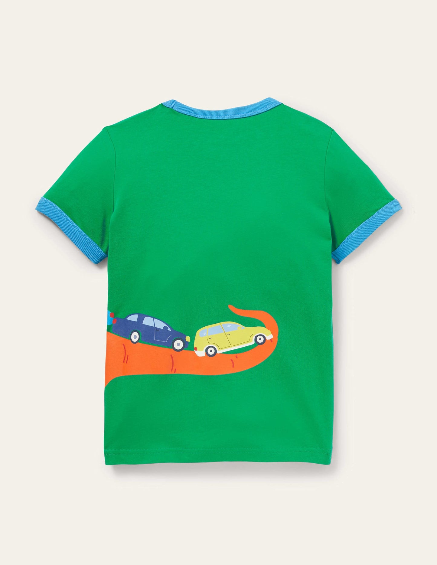 Educational Printed T-shirt-Highland Green Dinosaur