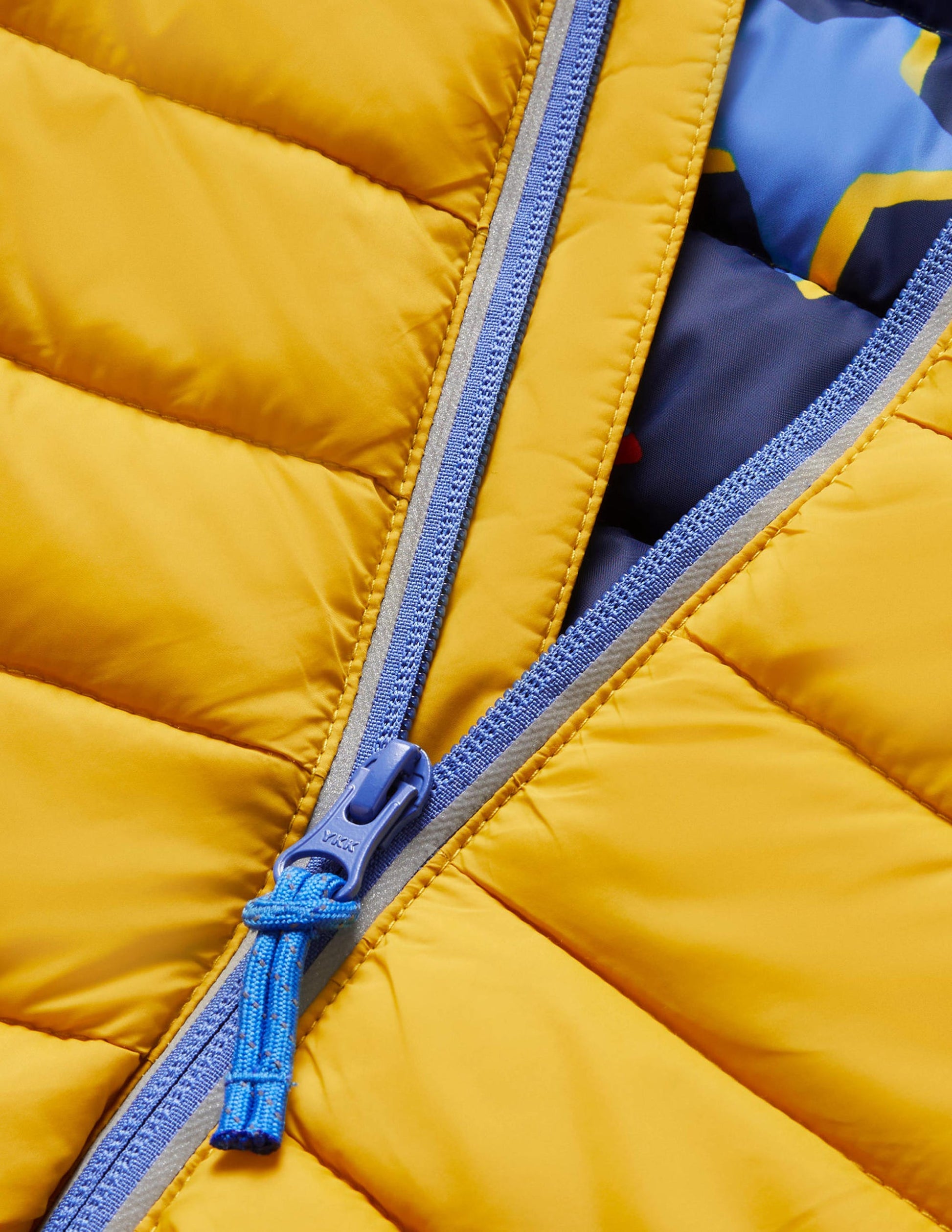 Cosy Pack-away Padded Jacket-Honeycomb Yellow-3