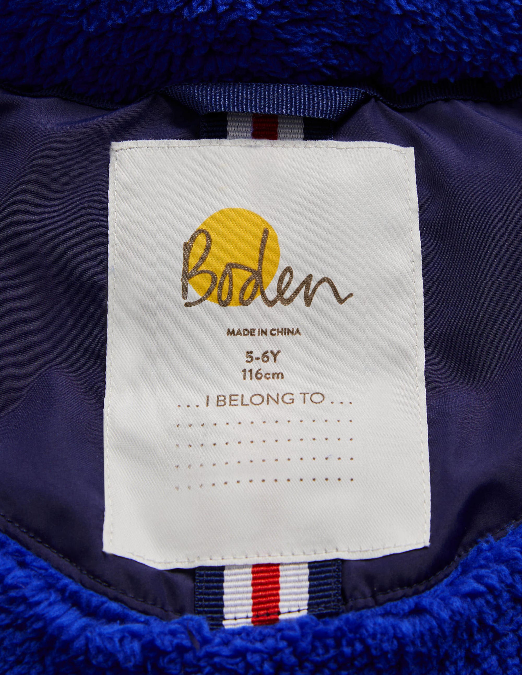 Shower-Resistant Padded Jacket-College Navy - Image 4