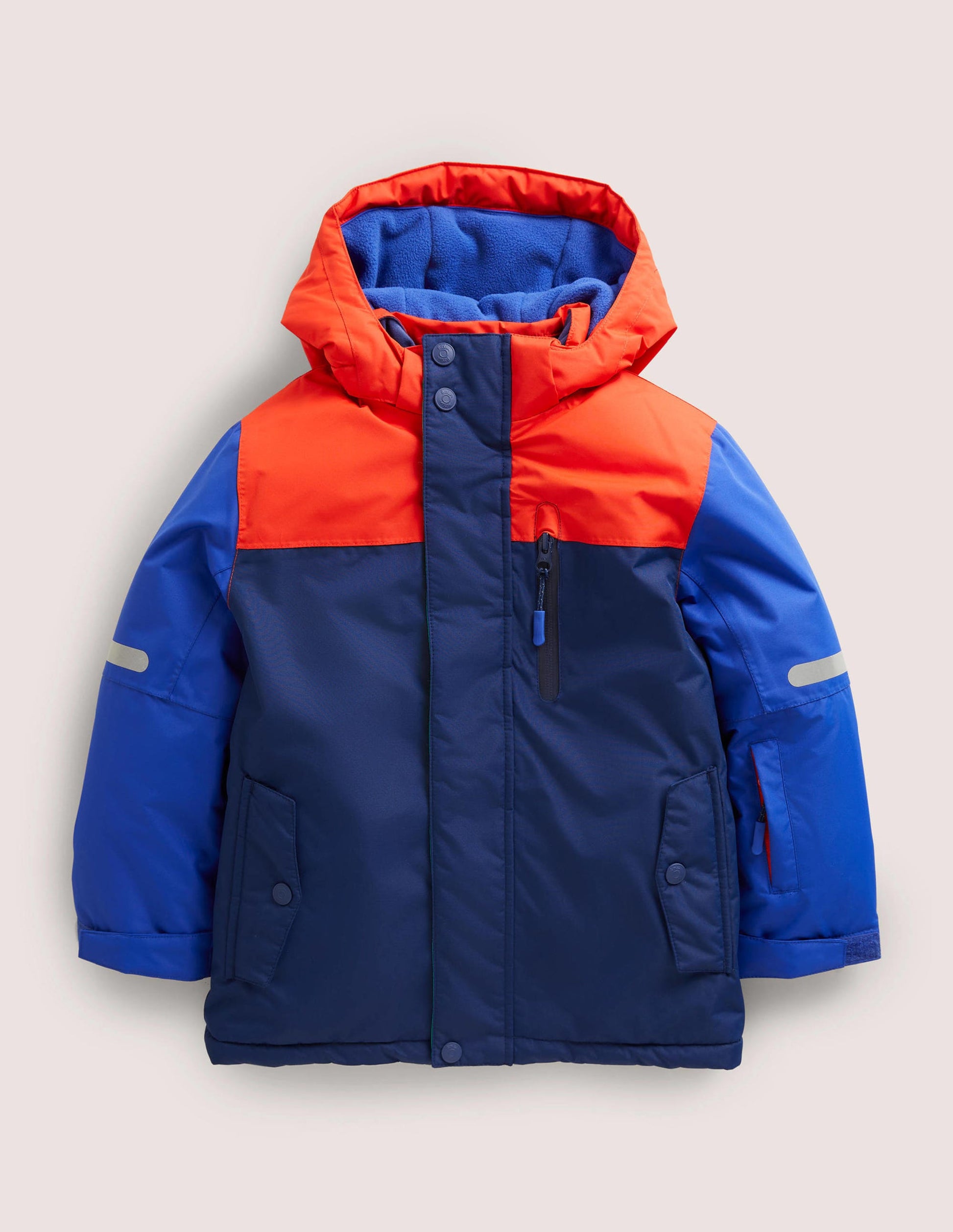 All-weather Waterproof Jacket-Multi Colourblock-1