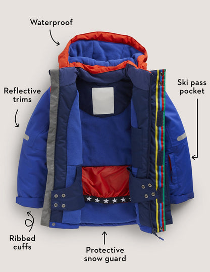 All-weather Waterproof Jacket-Multi Colourblock-6