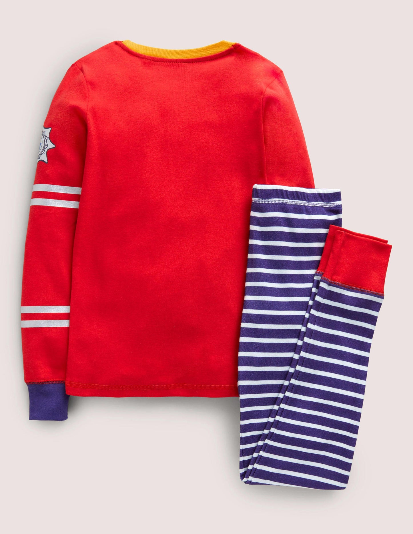 Dream Big Long Pyjamas-Fire Red Firefighter