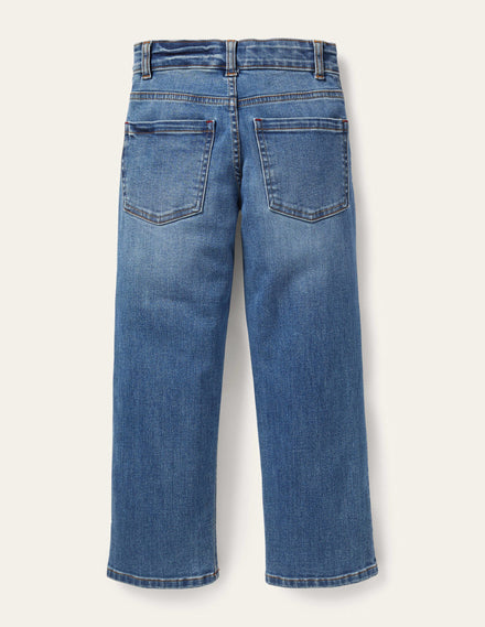 Adventure-flex Straight Jeans-Mid Vintage