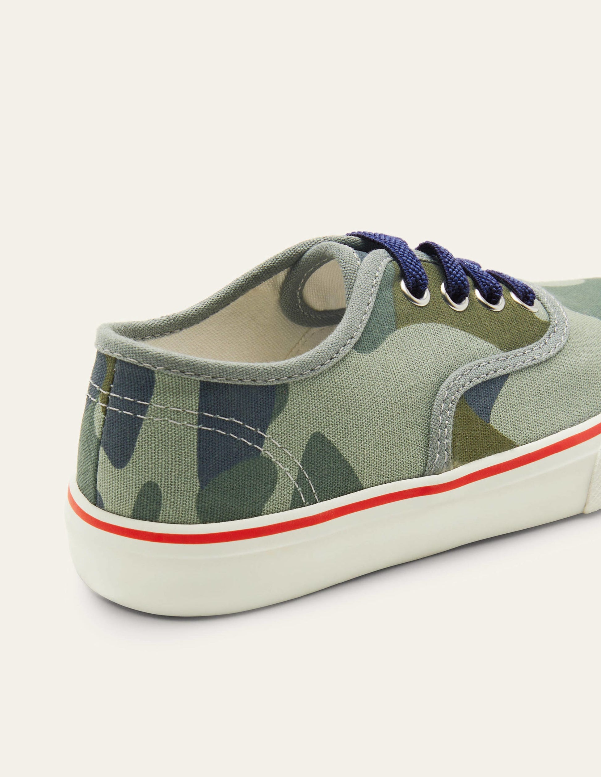 Canvas Low Tops-Green Camo-3