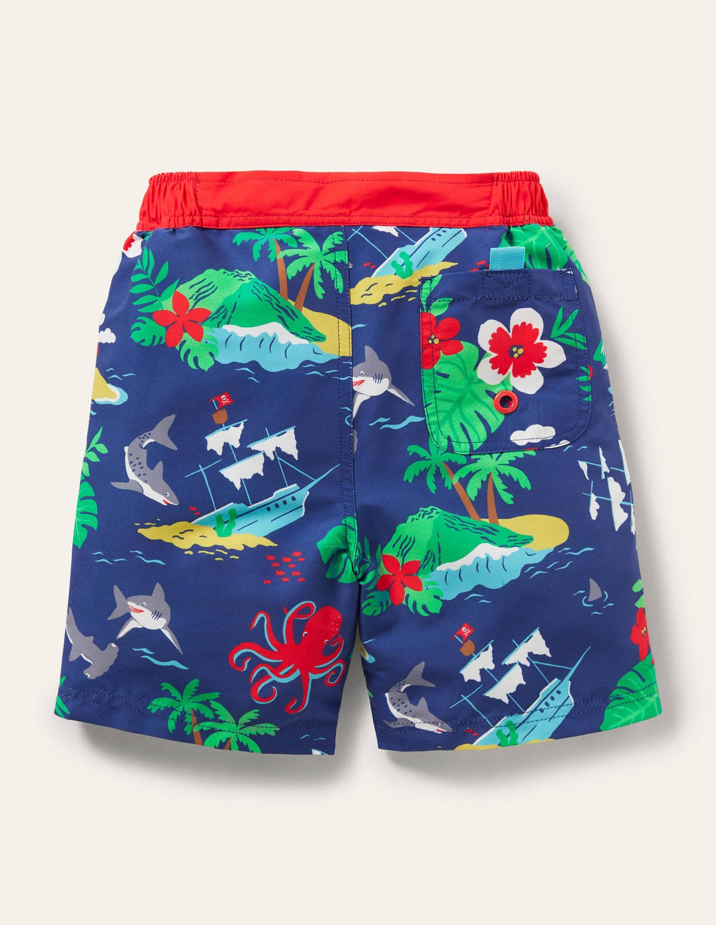 Board Shorts-Starboard Swim Surf Floral