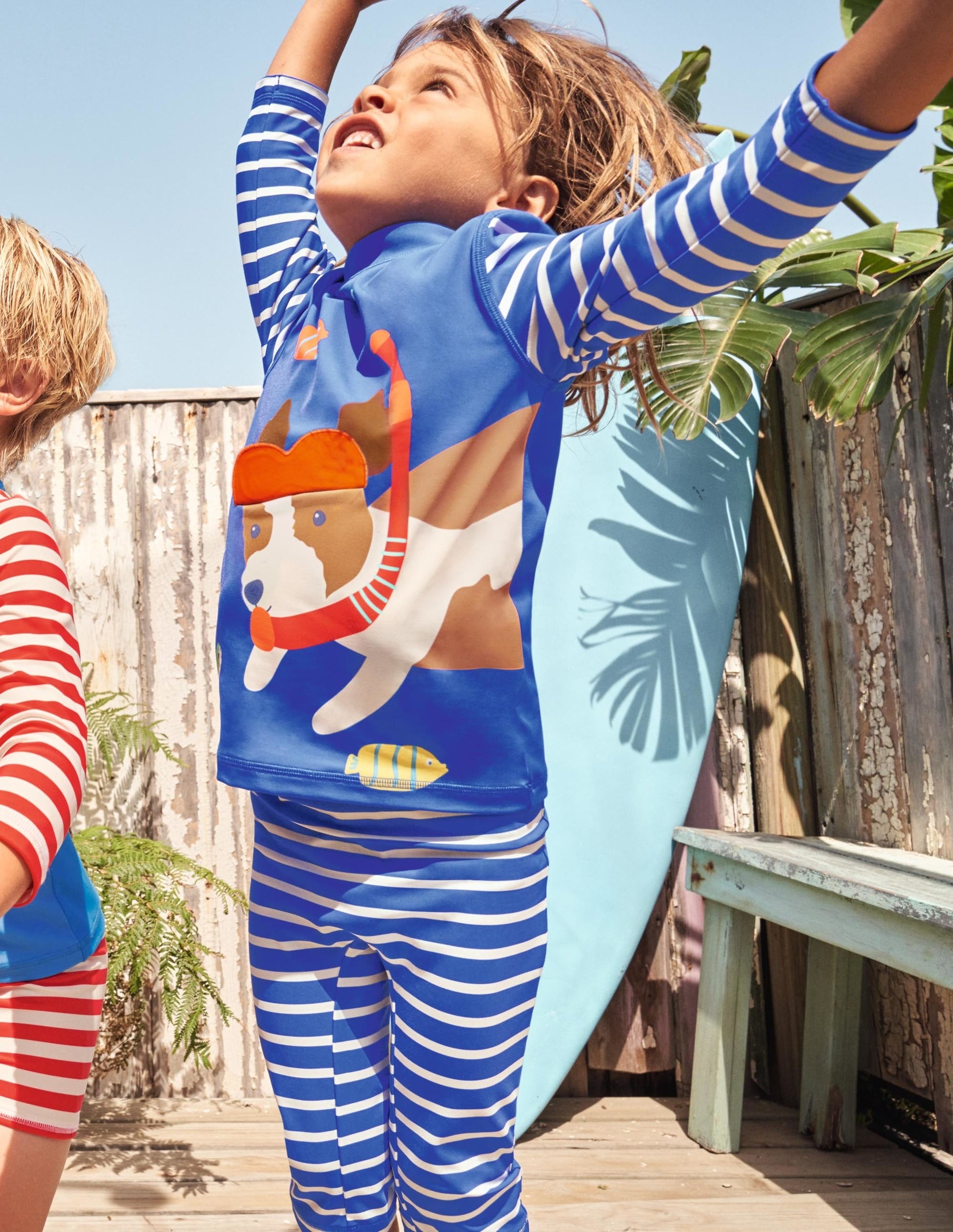 Sun Safe Surf Set-Scuba Sprout/Stripe-5