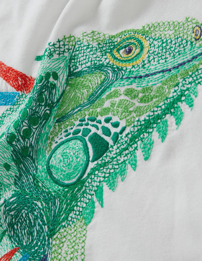 Superstitch T-shirt-Ivory Iguana-3
