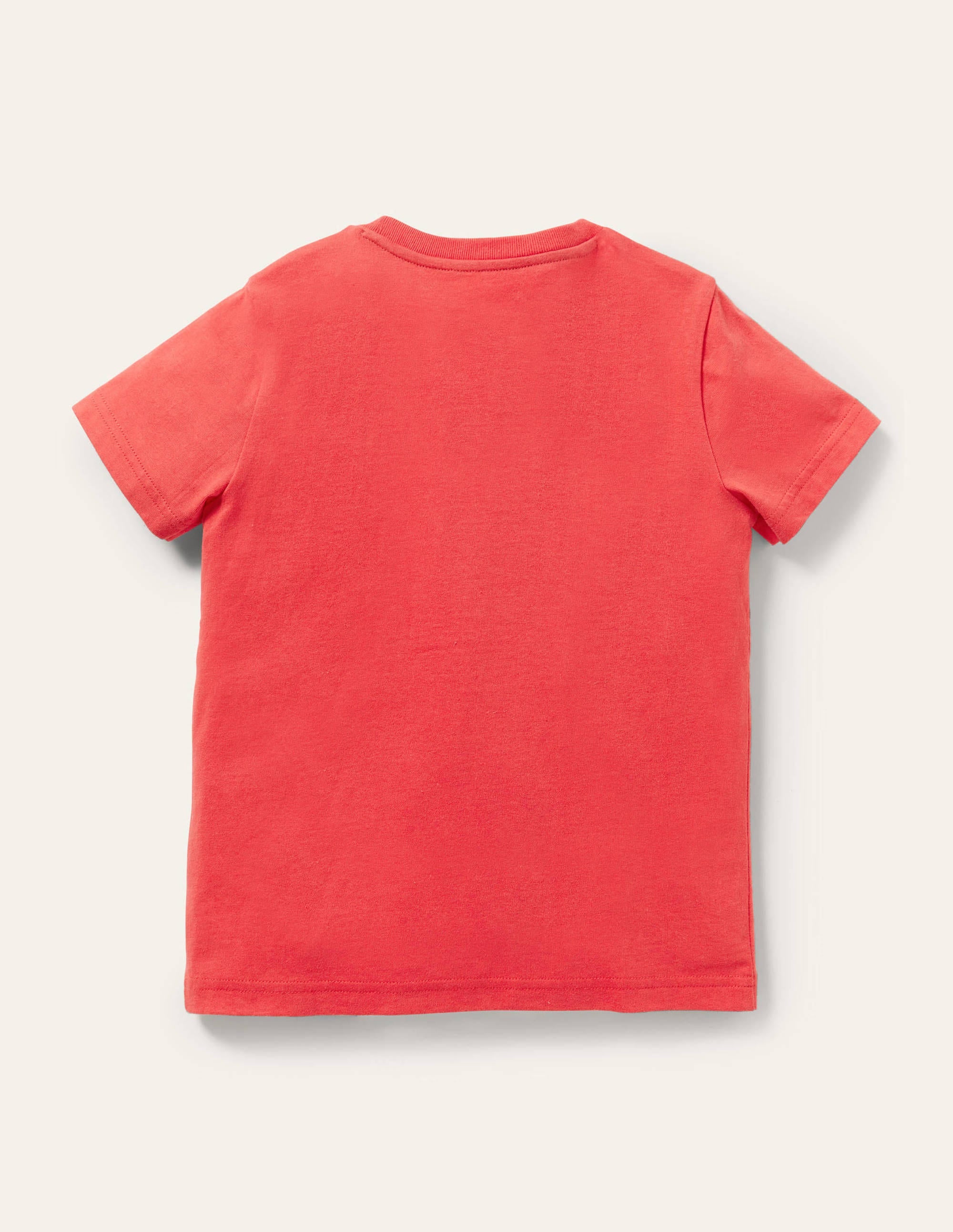 Stick-On Appliqué T-shirt-Strawberry Tart Red Sprout - Image 2