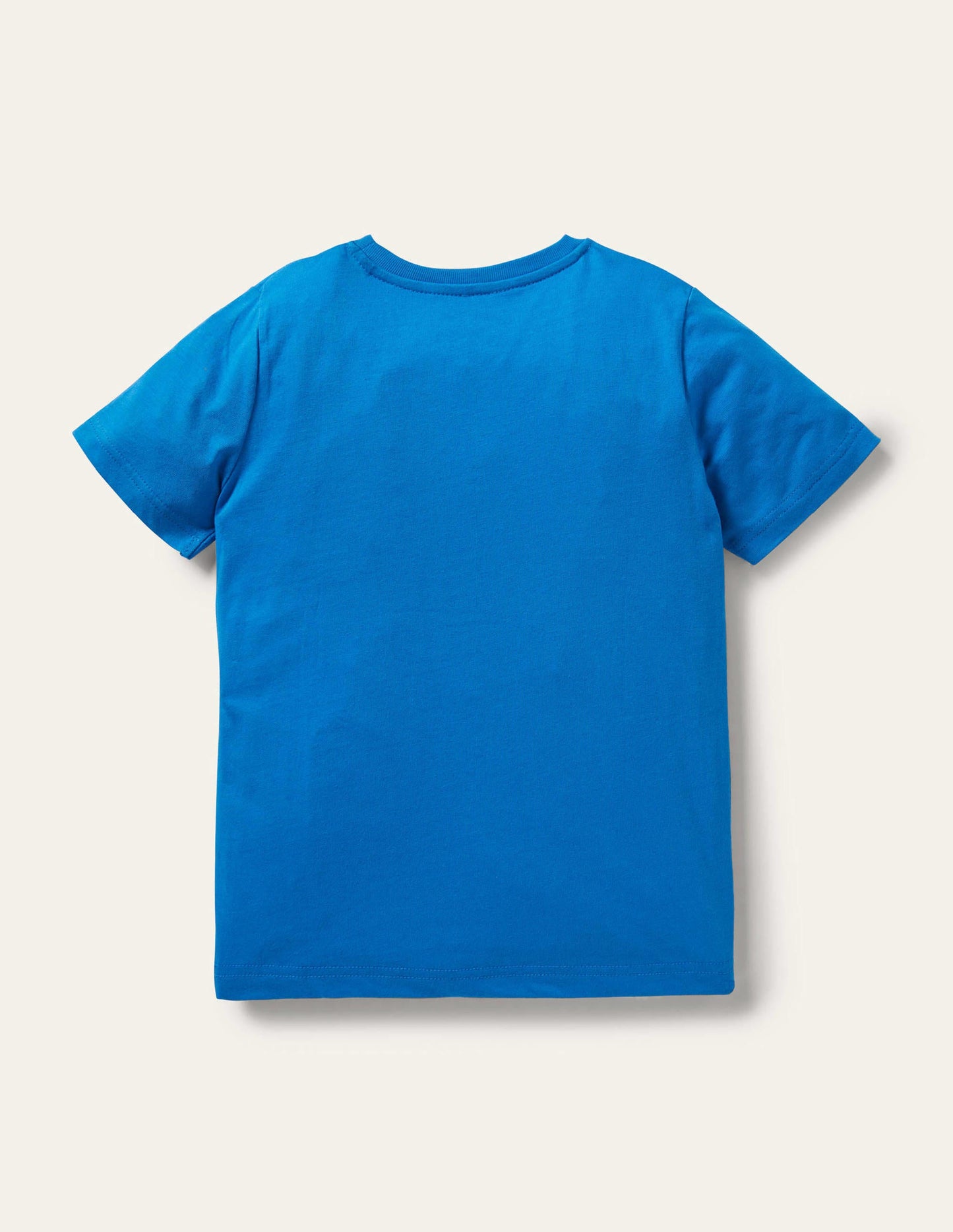 Underwater Appliqué T-shirt-Moroccan Blue Squid