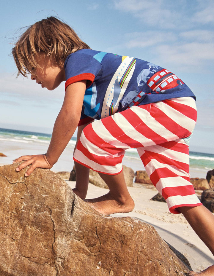 Educational Printed T-shirt-Starboard Blue Whale Facts