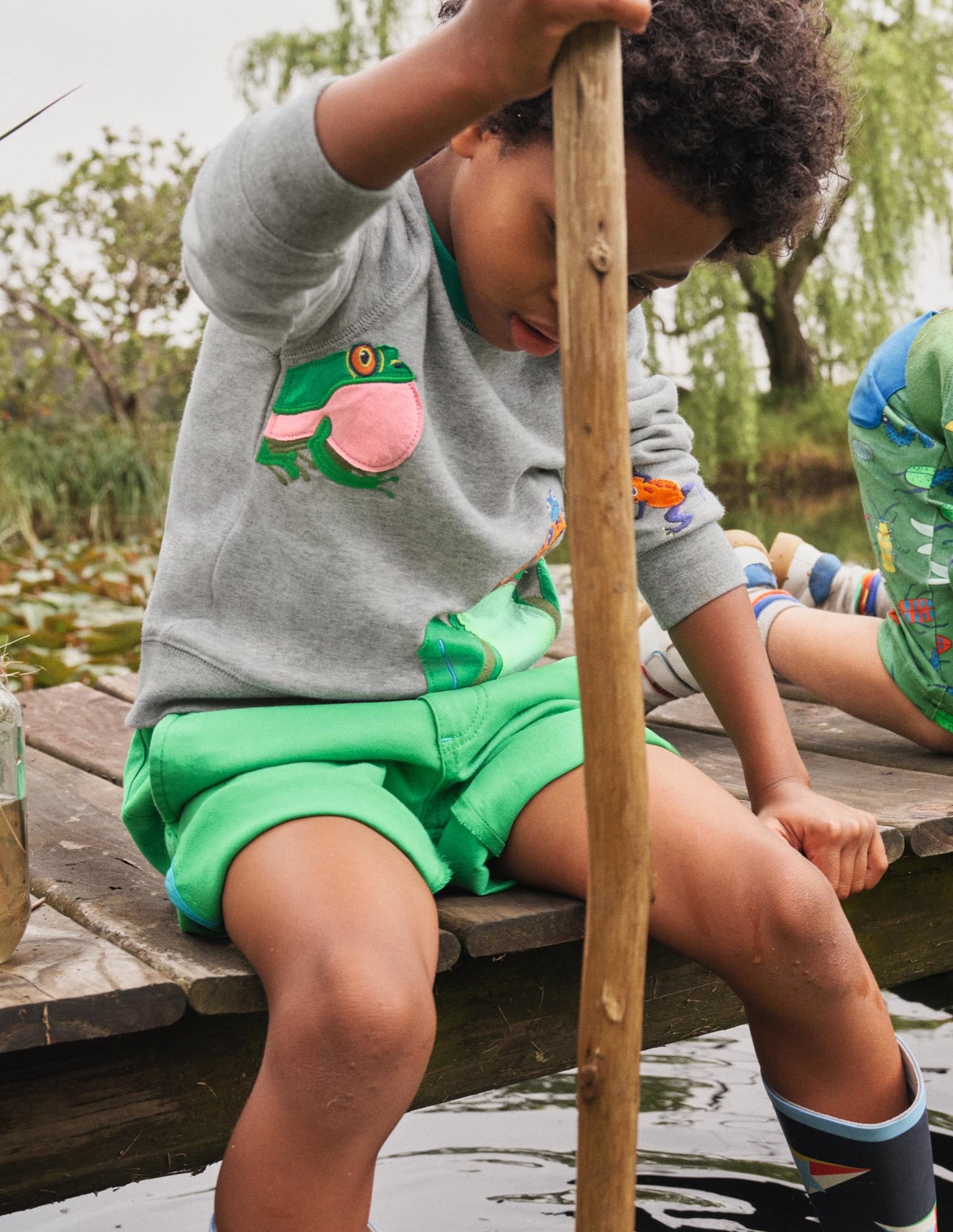 Chino Shorts-Aloe Green