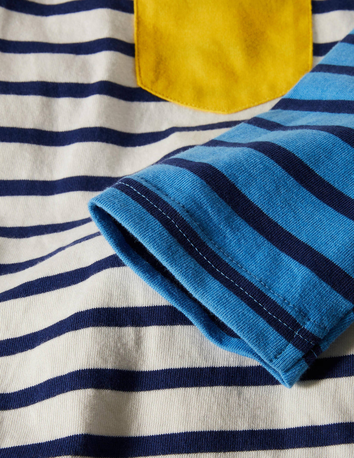 Long Sleeve Breton T-shirt-Multi Hotchpotch - Image 3