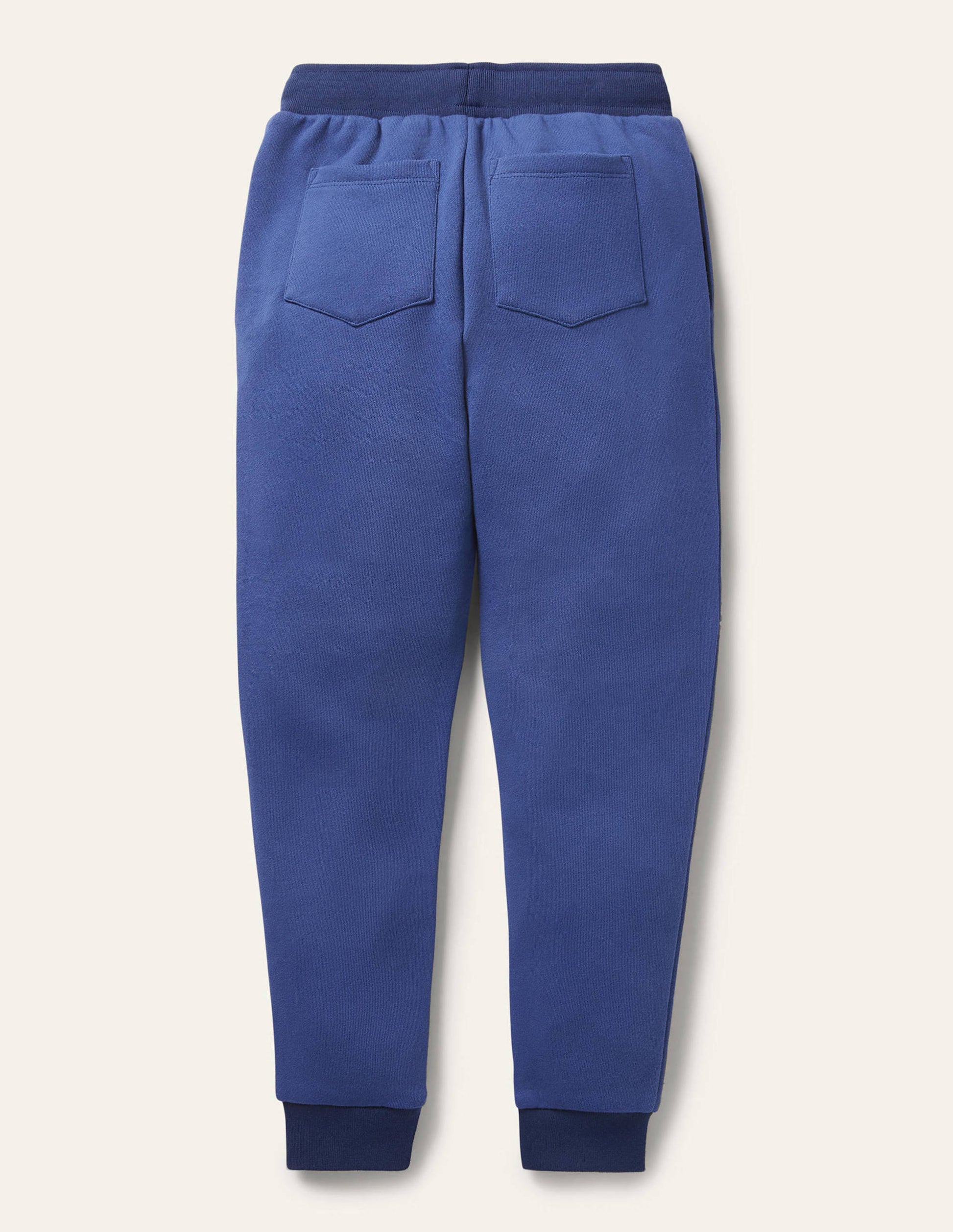 Appliqué Knee Joggers-Blue Wave Crabs-2