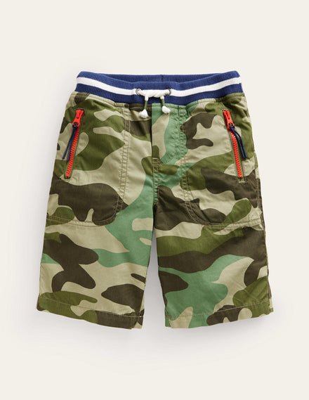 Adventure Shorts-Green Pepper