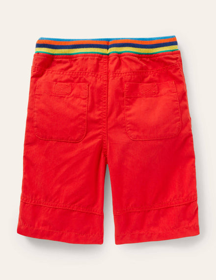 Adventure Shorts-Fire Red