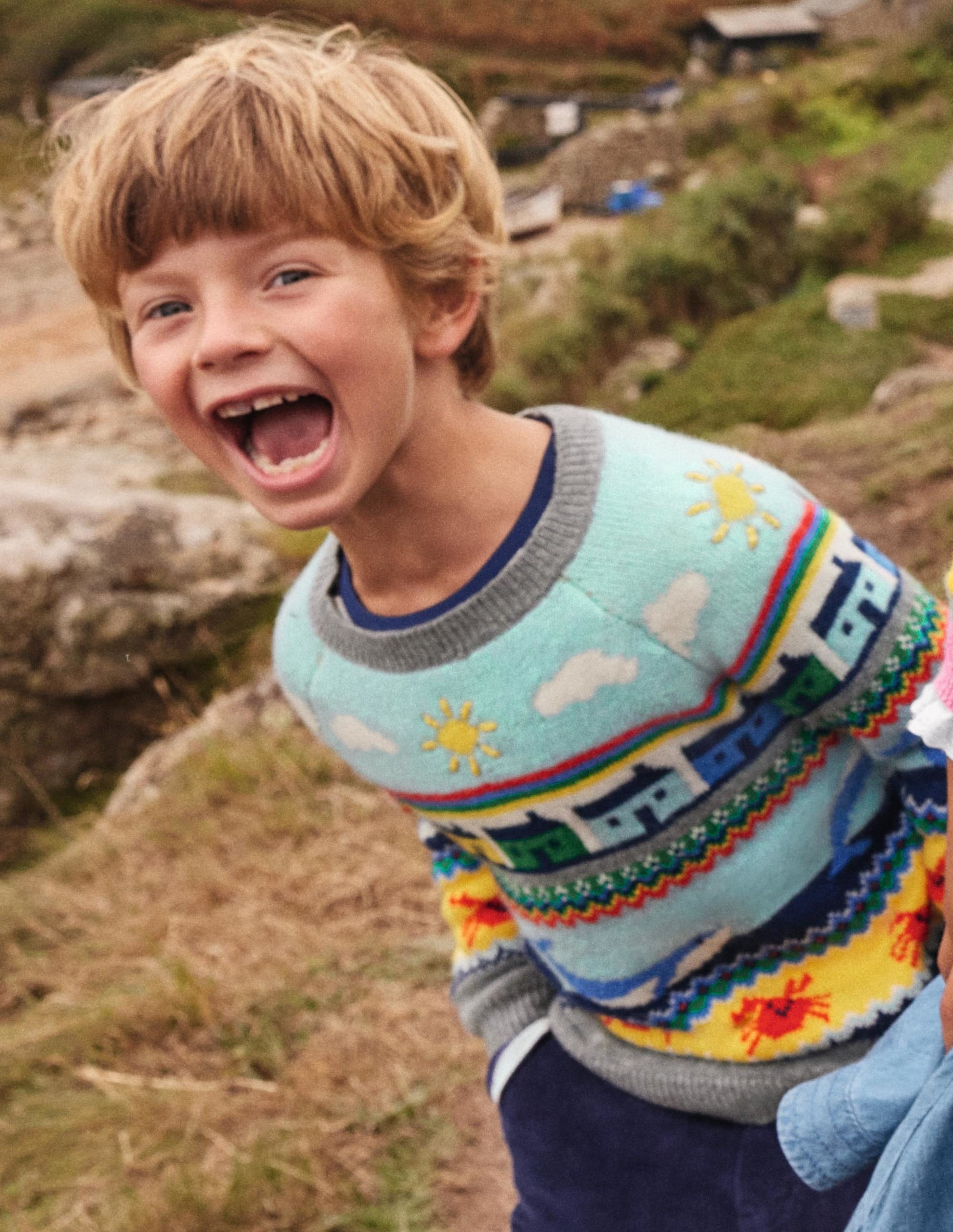 Seaside Fair Isle Jumper-Whales Fair Isle-4