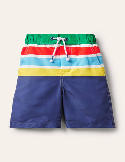 Board Shorts-Starboard Blue Rainbow-1