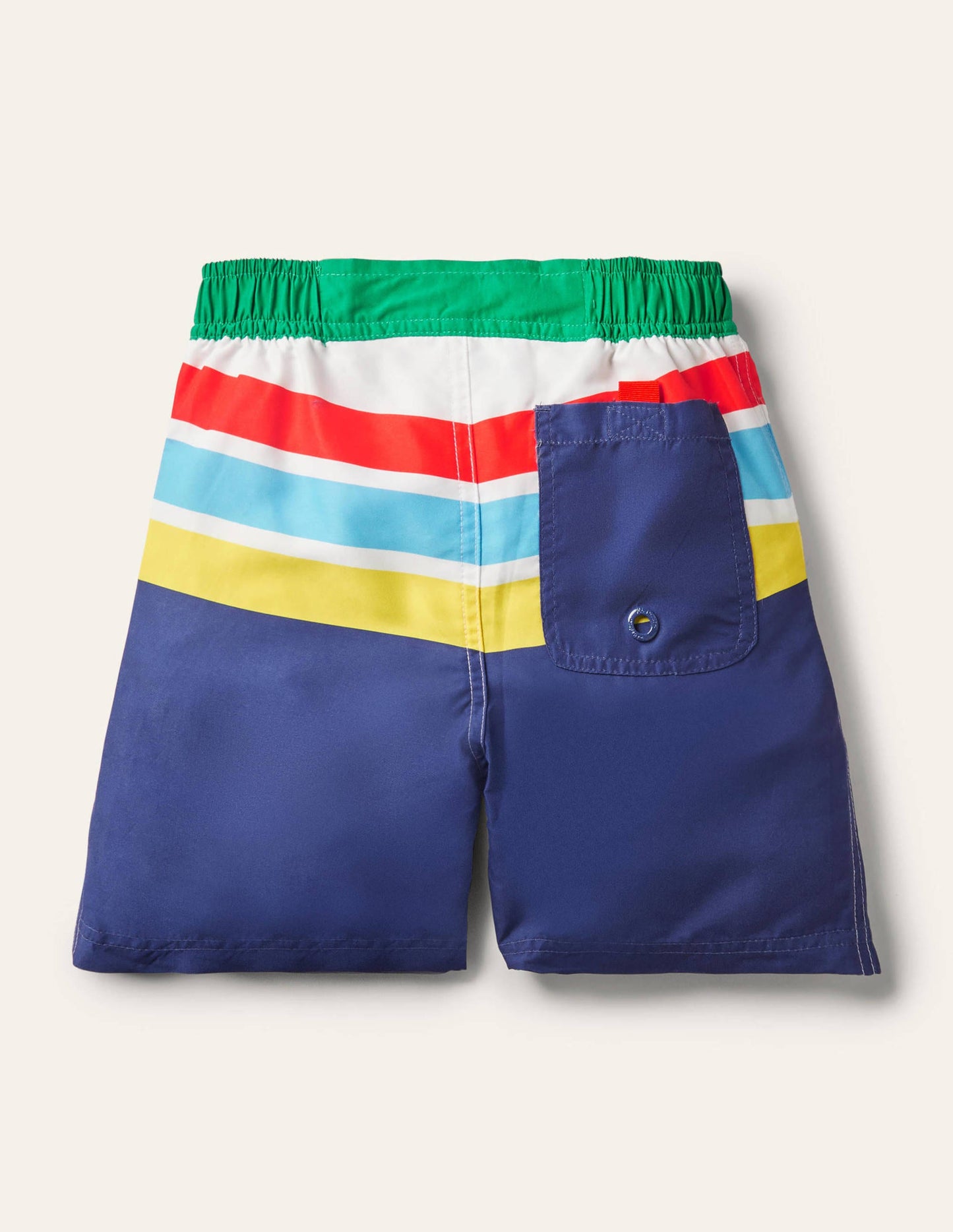 Board Shorts-Starboard Blue Rainbow