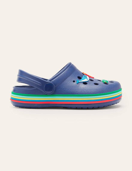 Aqua Clogs-Blue Wave